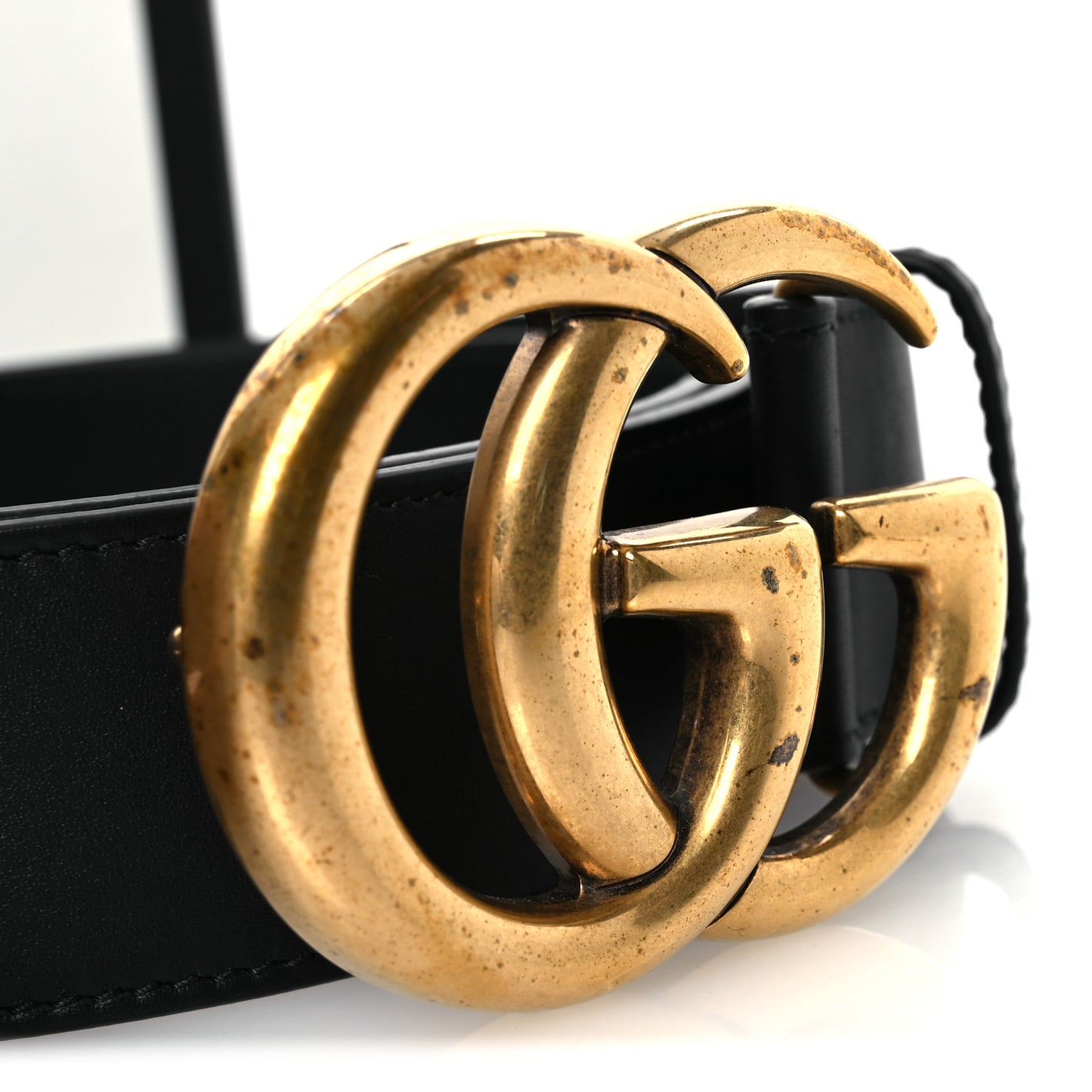 Calfskin Double G 40mm Belt 85 34 Black