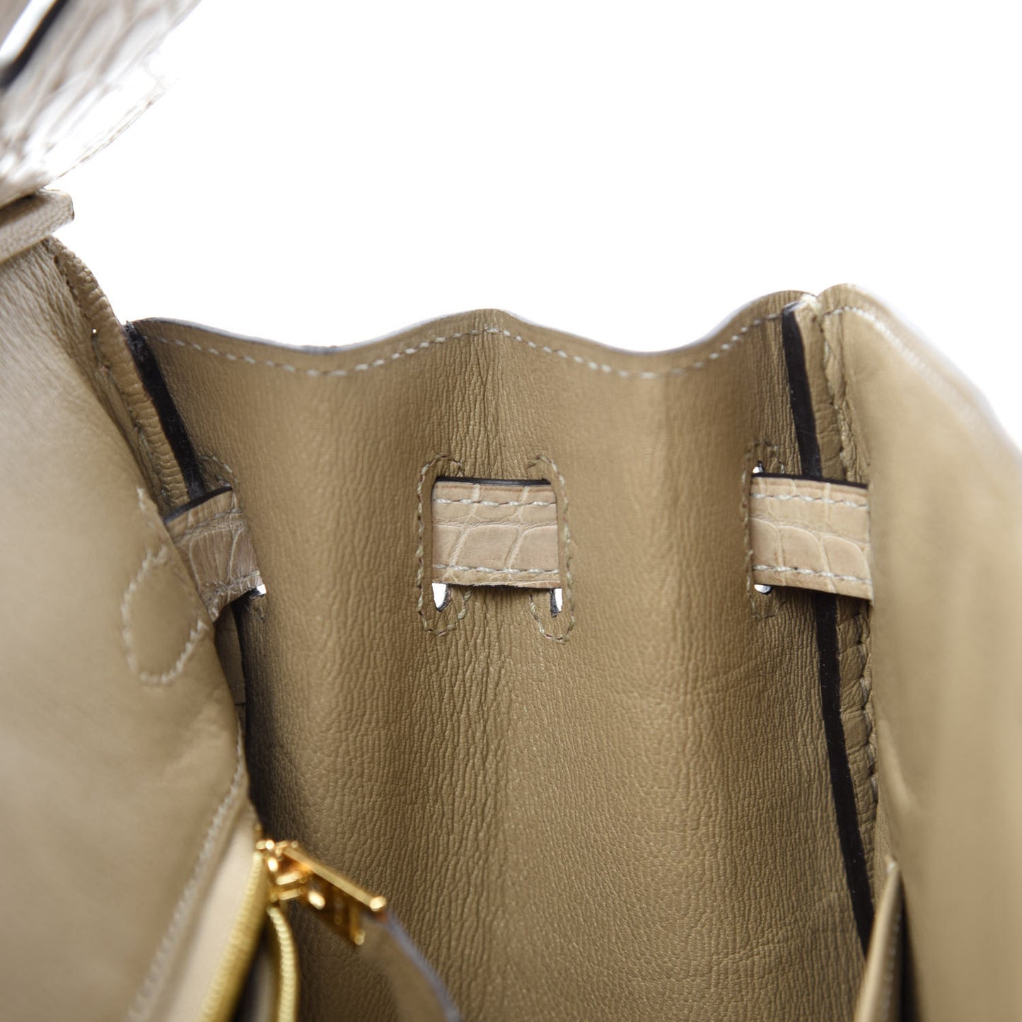 Matte Alligator Birkin 25 Trench