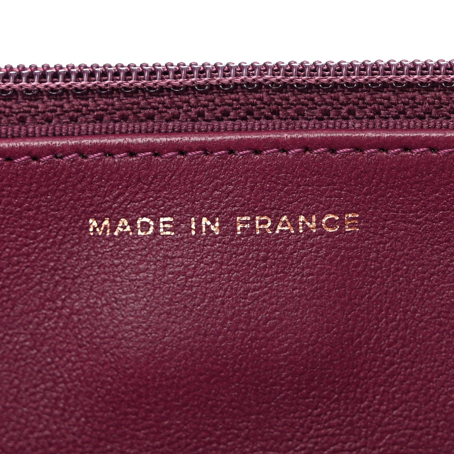 Lambskin Quilted Trendy Chain CC Wallet On Chain WOC Purple