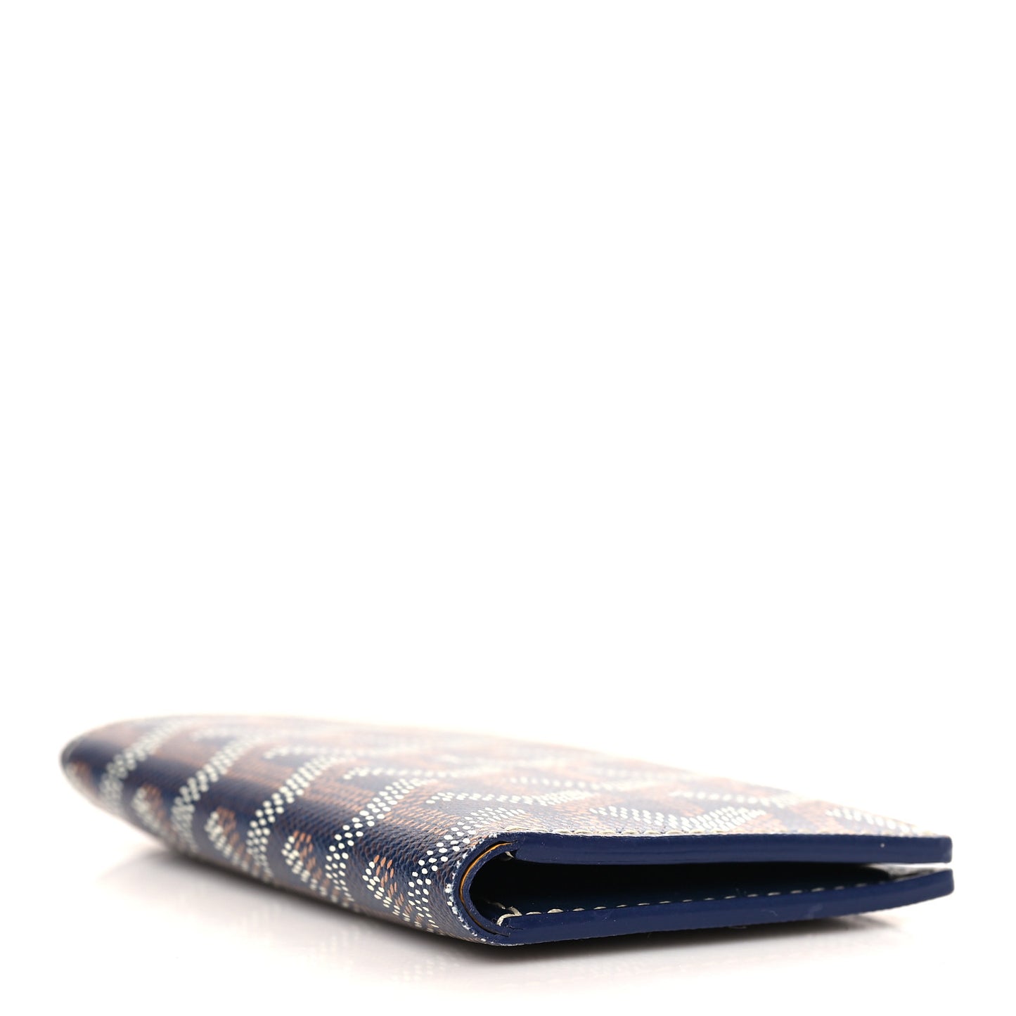Goyardine Saint Pierre Card Holder Navy