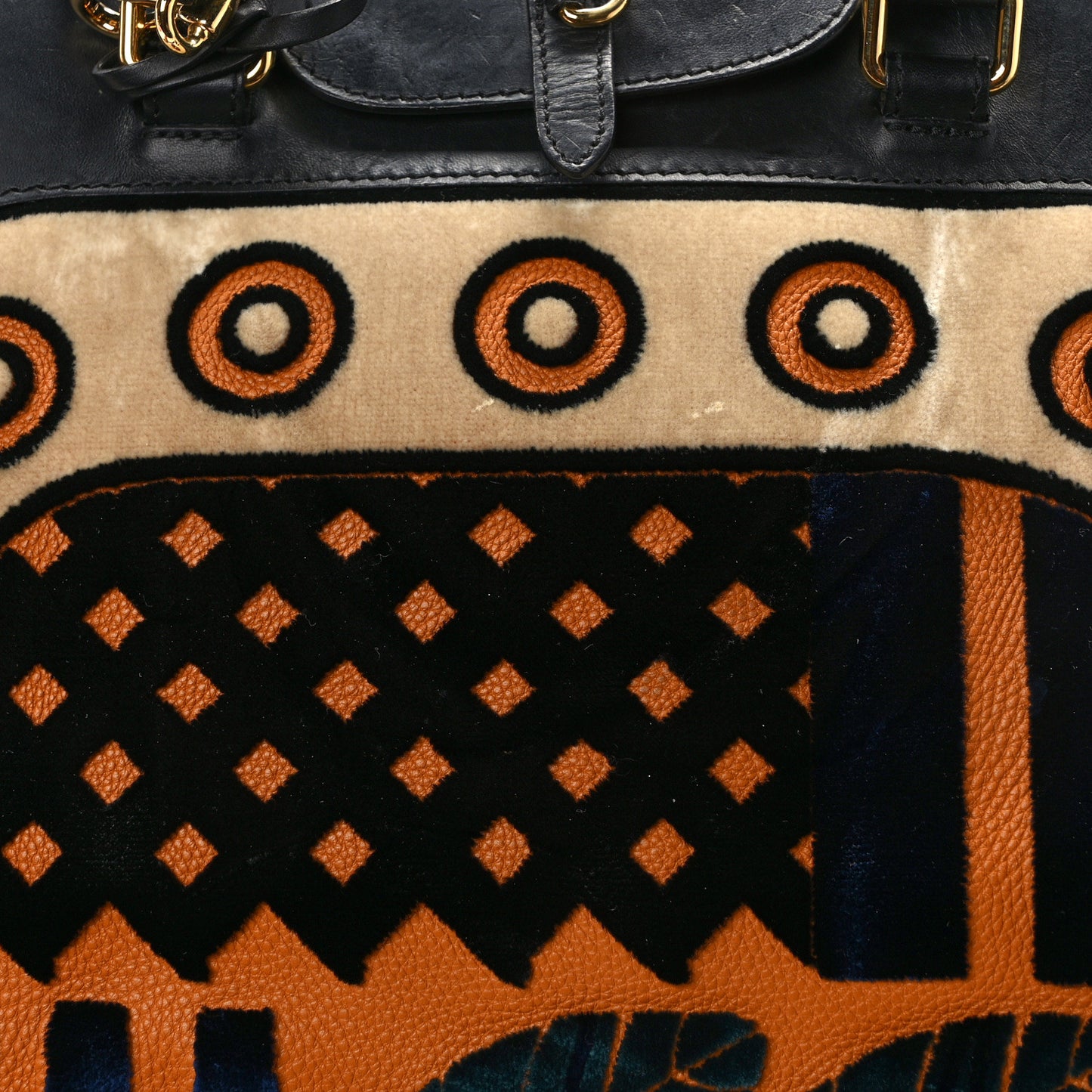 Calfskin Velvet Medium Milverton Satchel Copper Orange