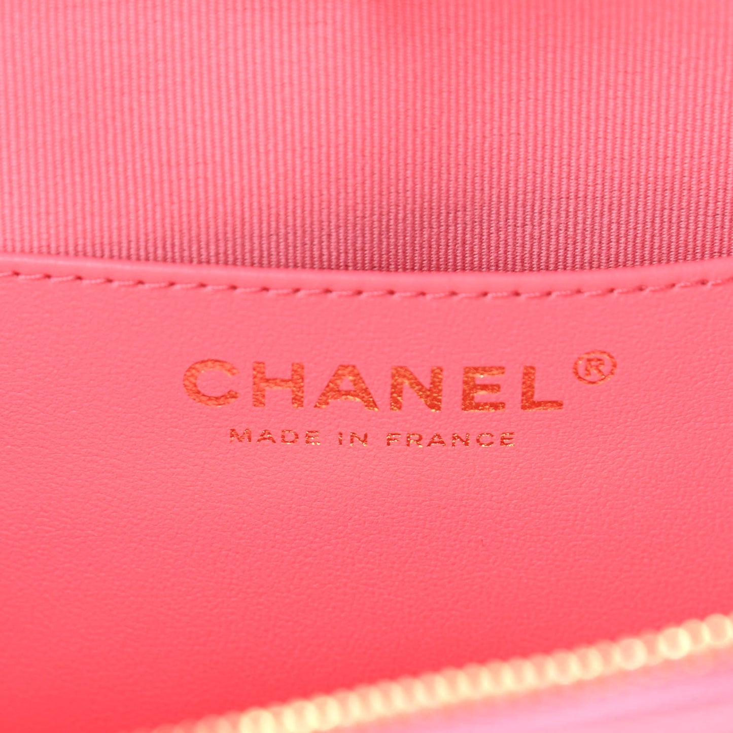 Lambskin Quilted CC In Love Heart Bag Pink