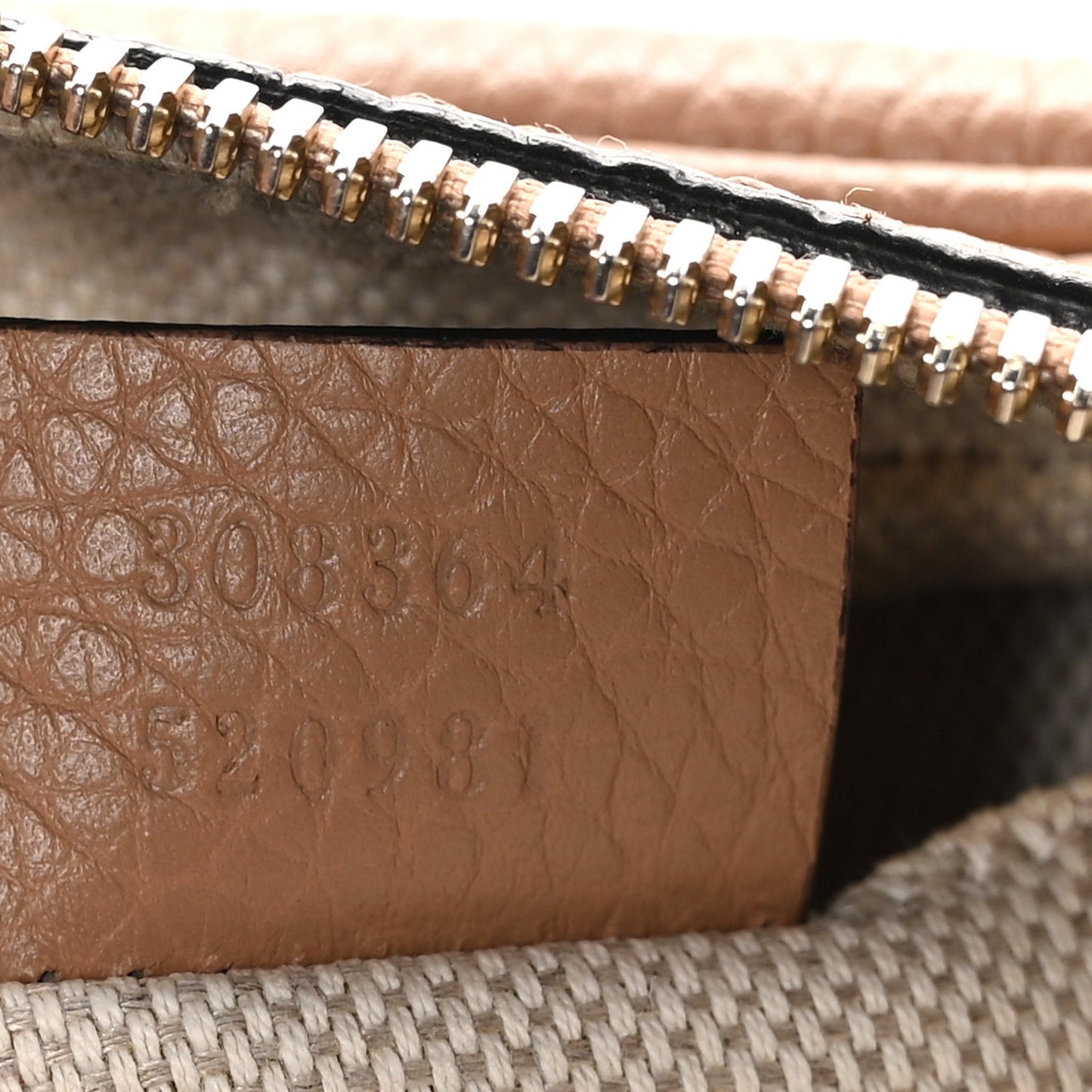 Pebbled Calfskin Small Soho Disco Bag Camelia