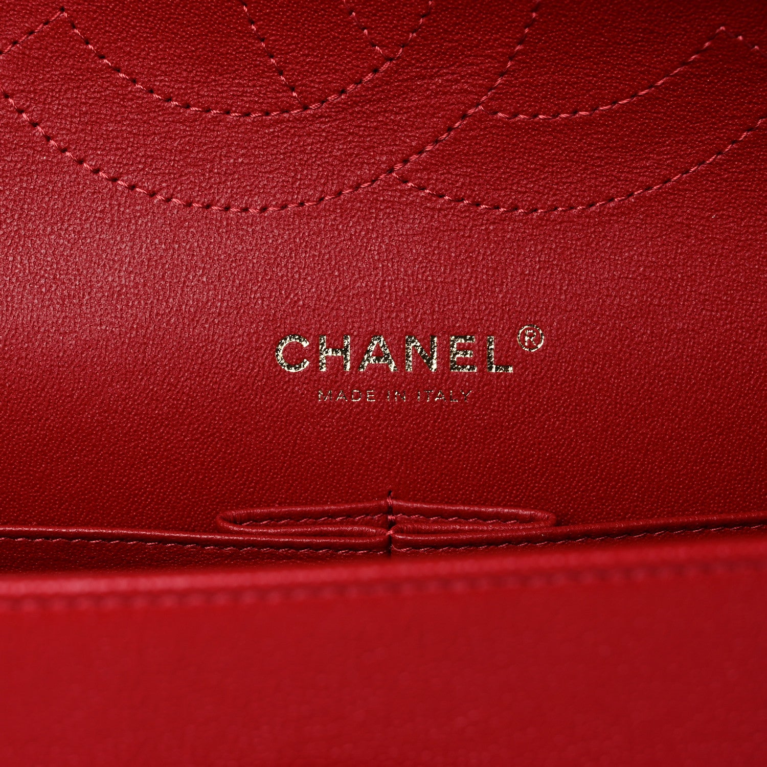 Chanel Caviar Quilted Jumbo Double Flap Red 6 of 11