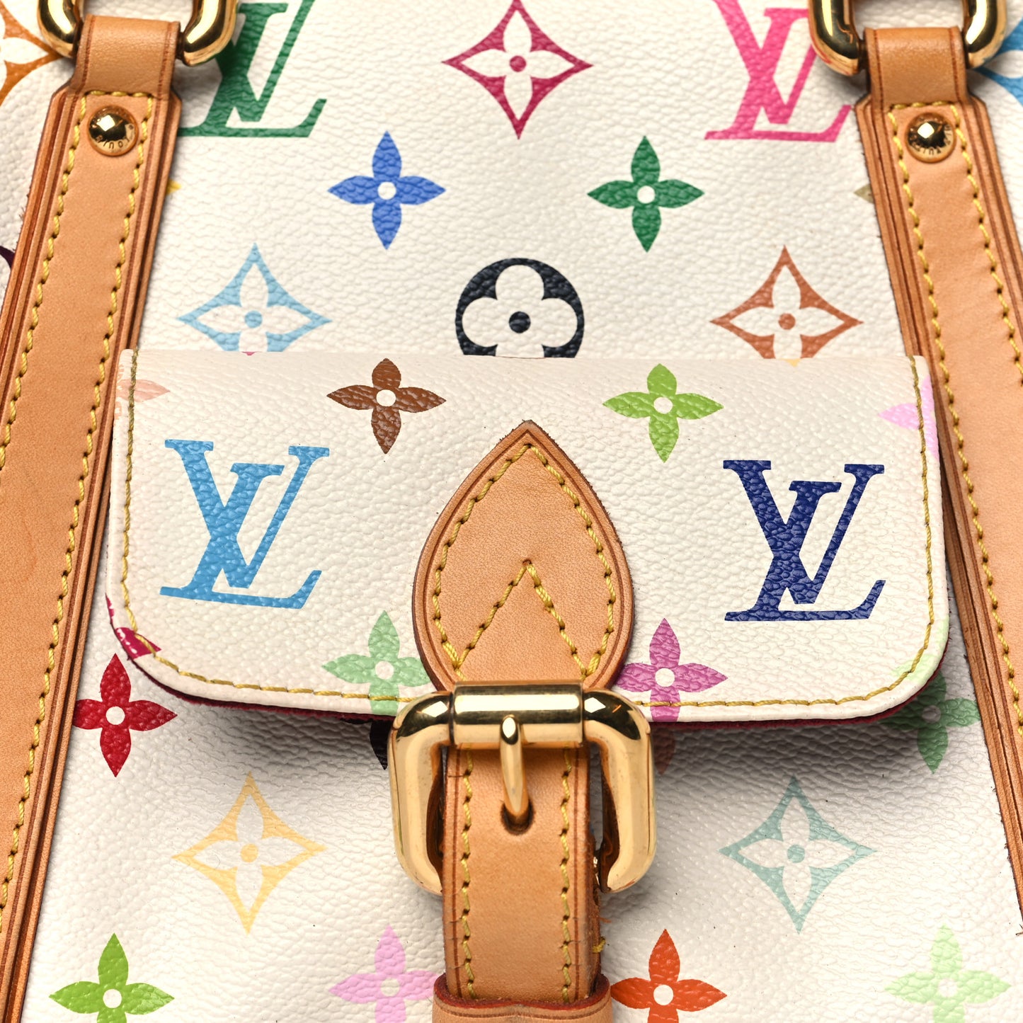 Monogram Multicolor Priscilla White