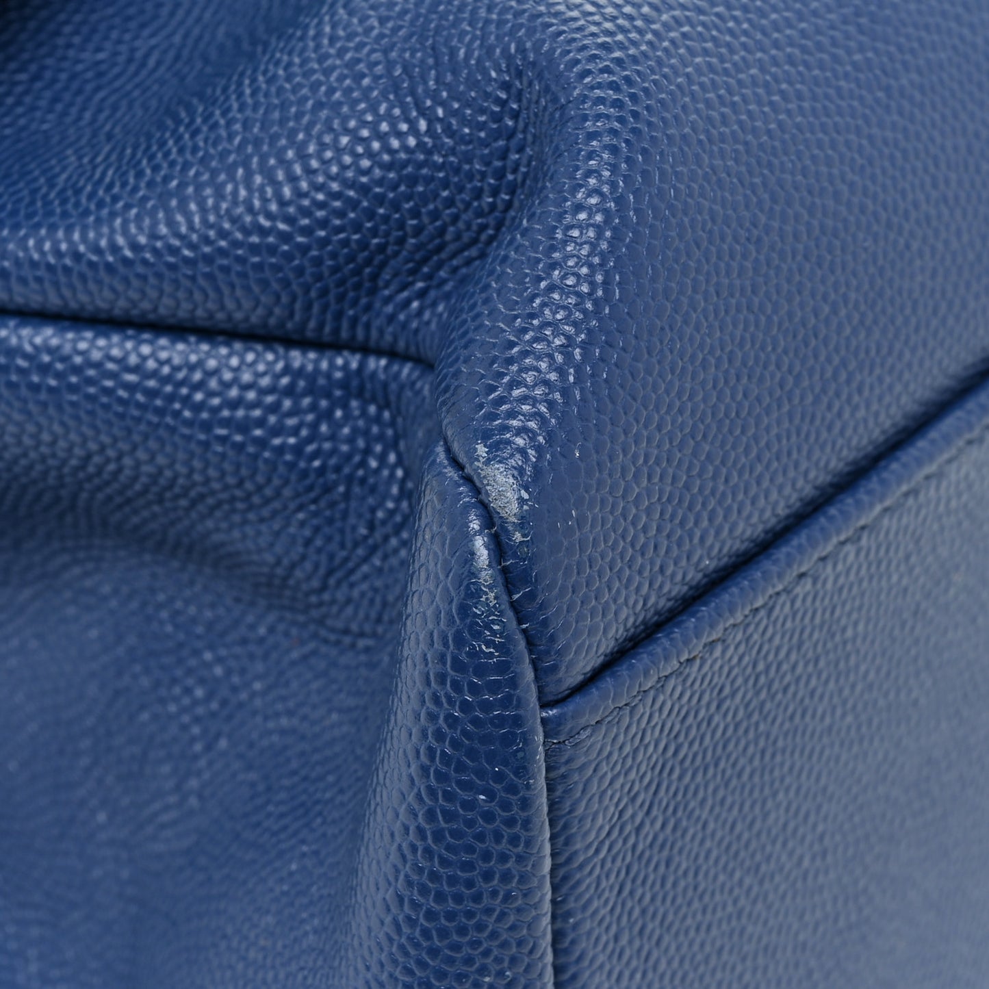 Grain De Poudre Medium West Hollywood Monogram Fold-Over Denim