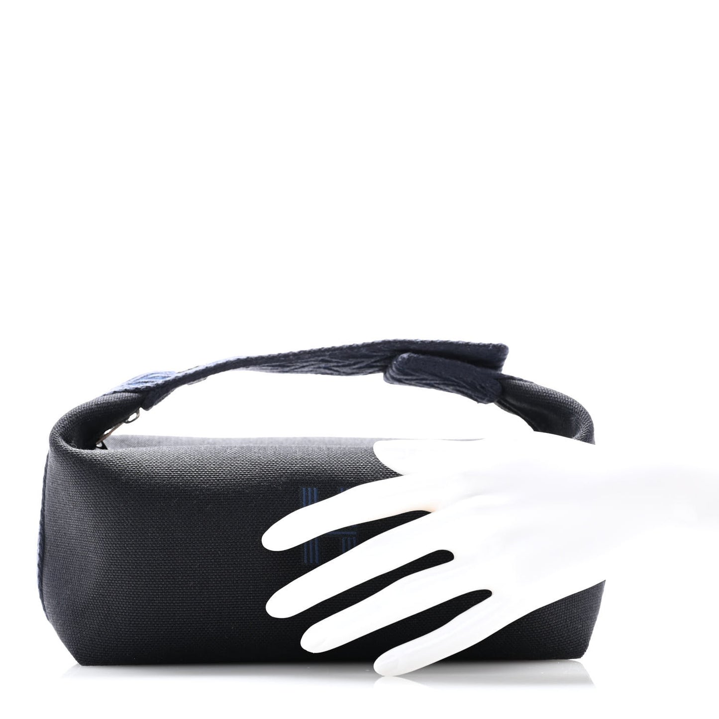 Canvas Small Bride-A-Brac Pouch Black Bleu Nuit