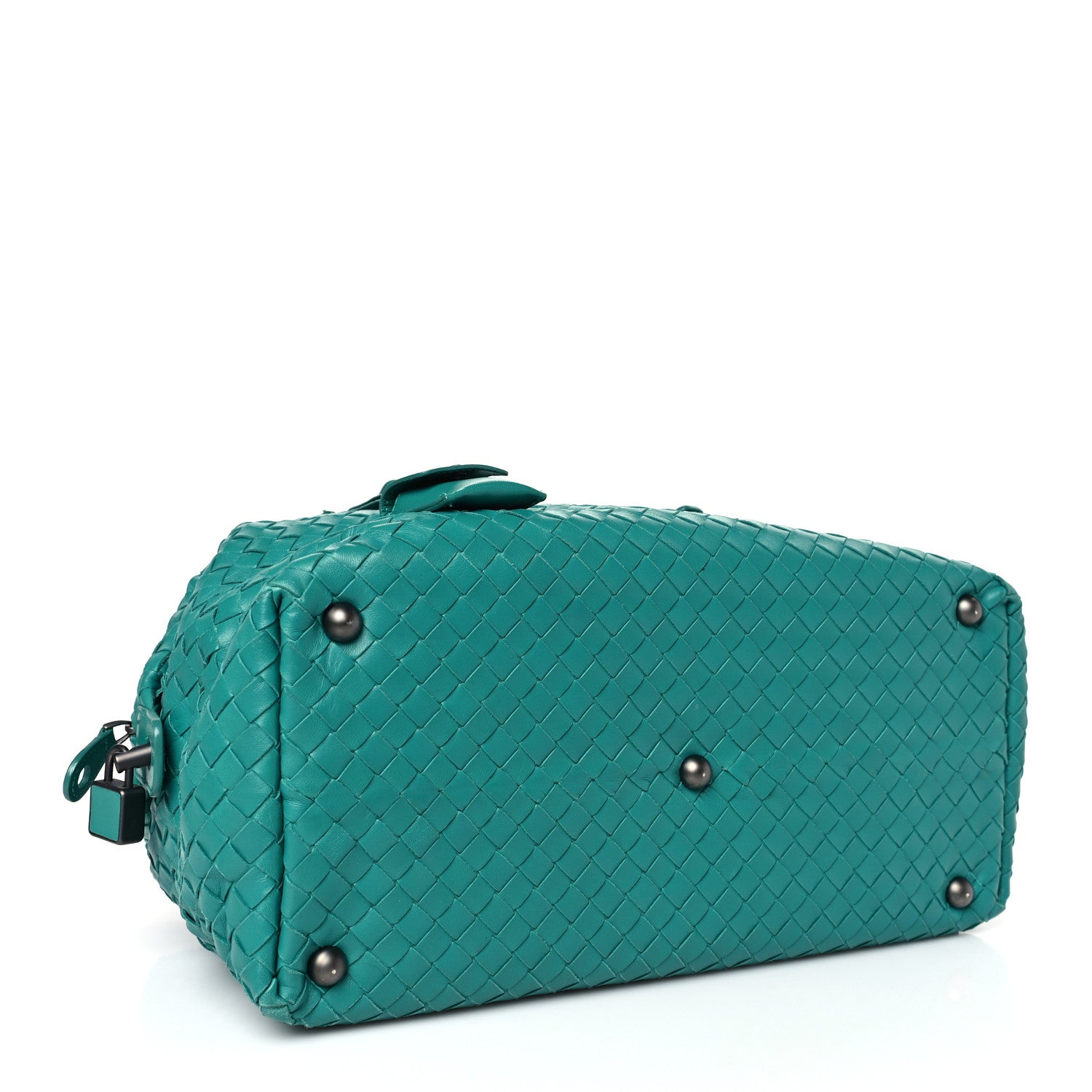 Bottega Veneta Nappa Intrecciato Boston Lagoon 4 of 10