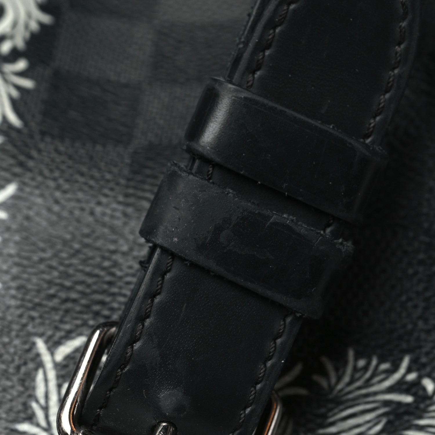 Louis Vuitton Damier Graphite Nemeth Keepall Bandouliere 45 11 of 12