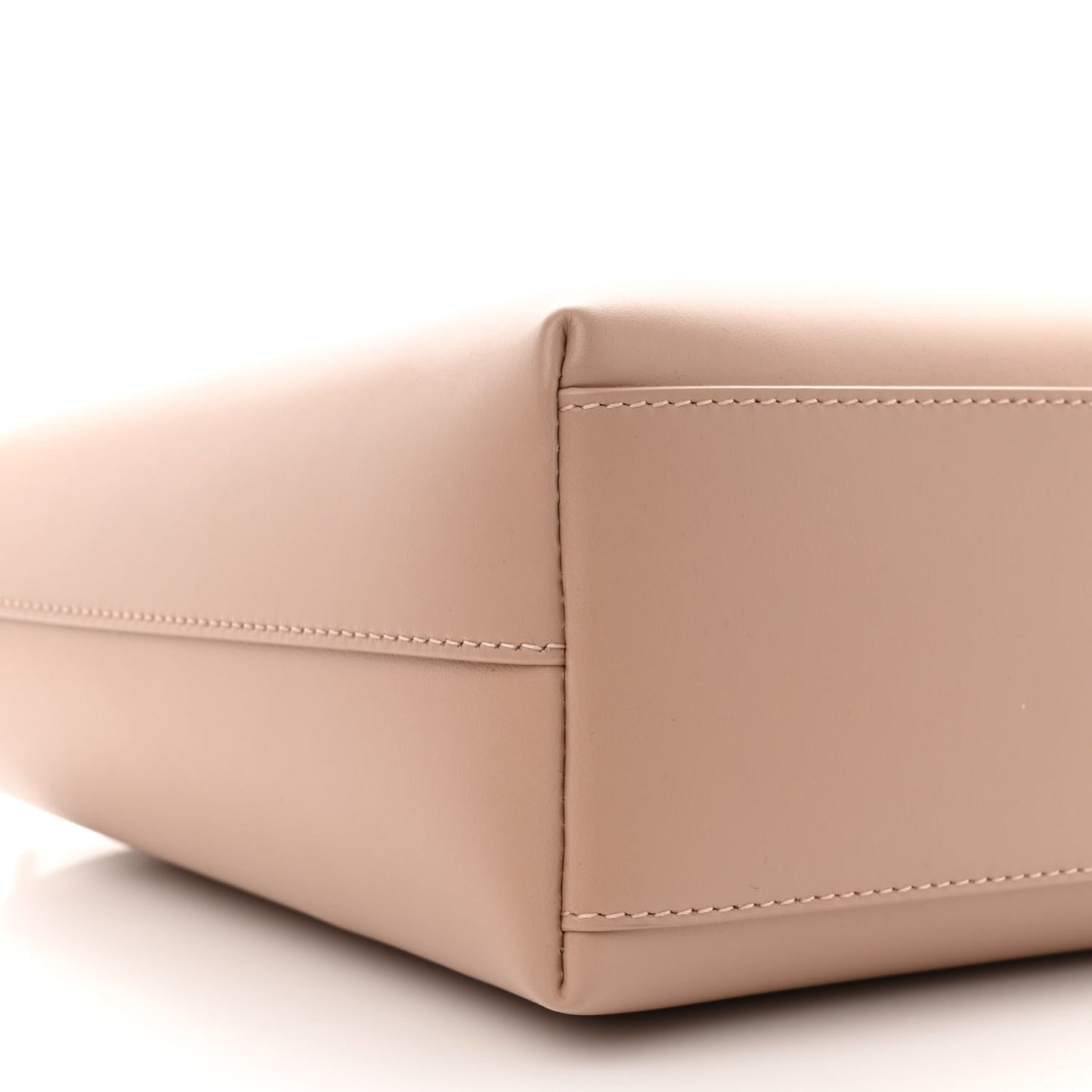 Calfskin Small DG Logo Shopper Tote Cipria