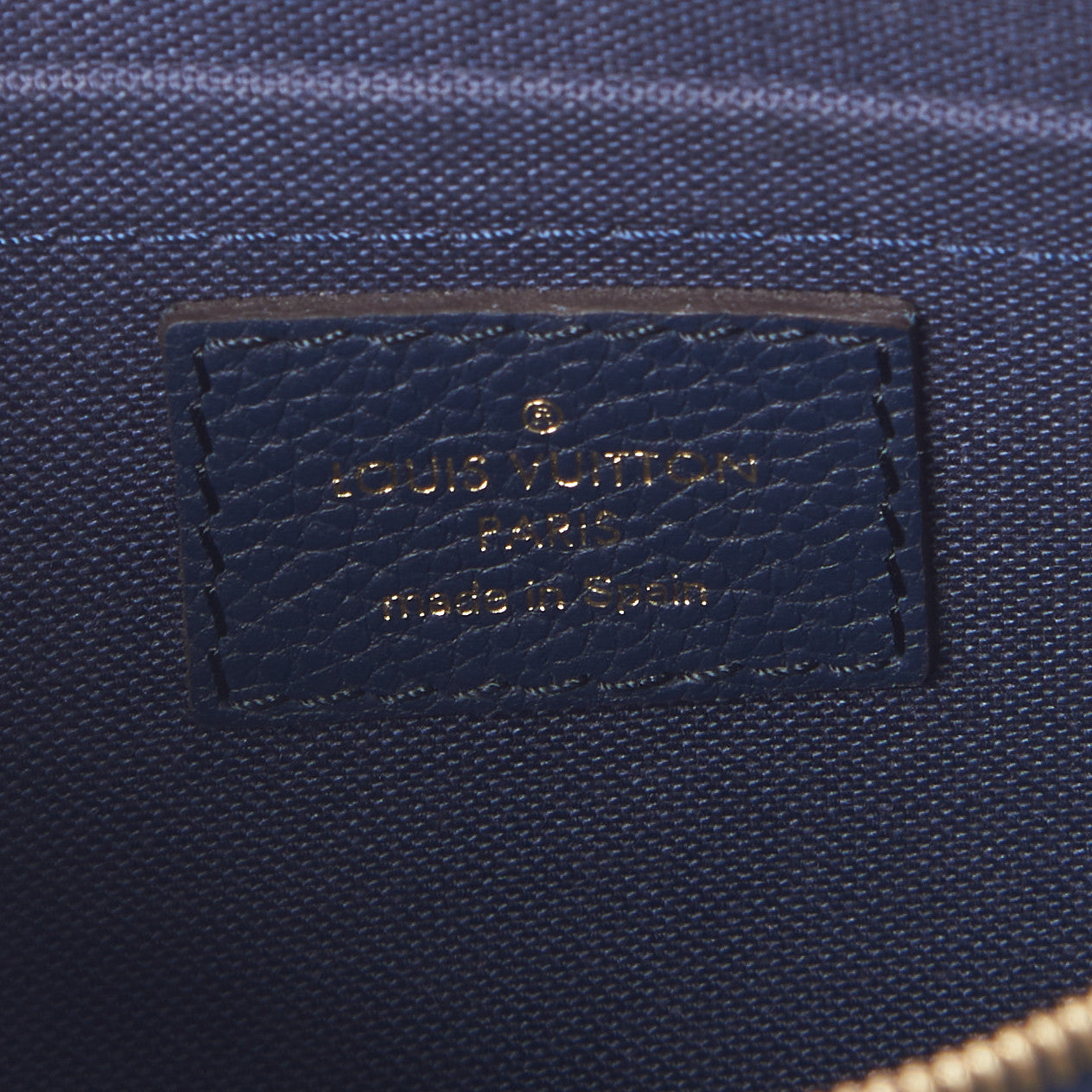 Monogram Pallas Clutch Blue Marine
