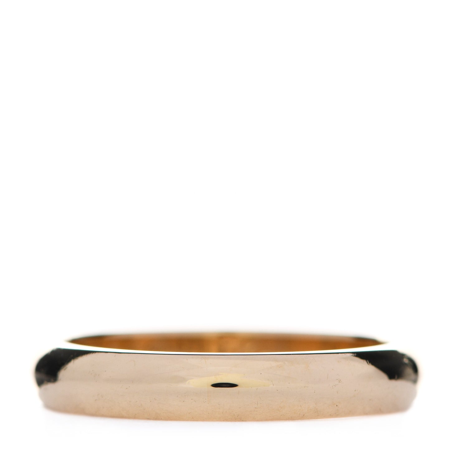 18K Yellow Gold 3.5mm 1895 Wedding Band Ring 62 10