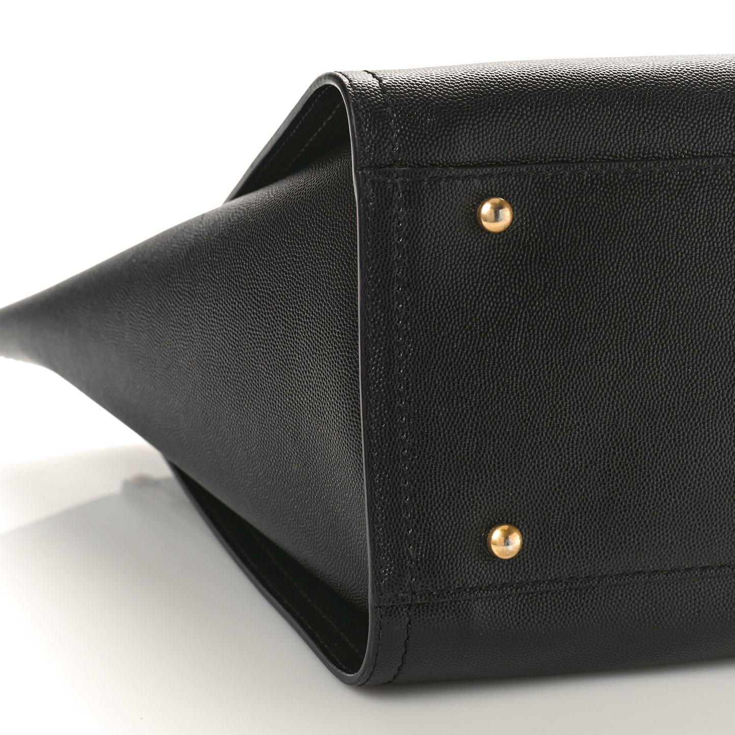 Caviar Small Studded Deauville Tote Black