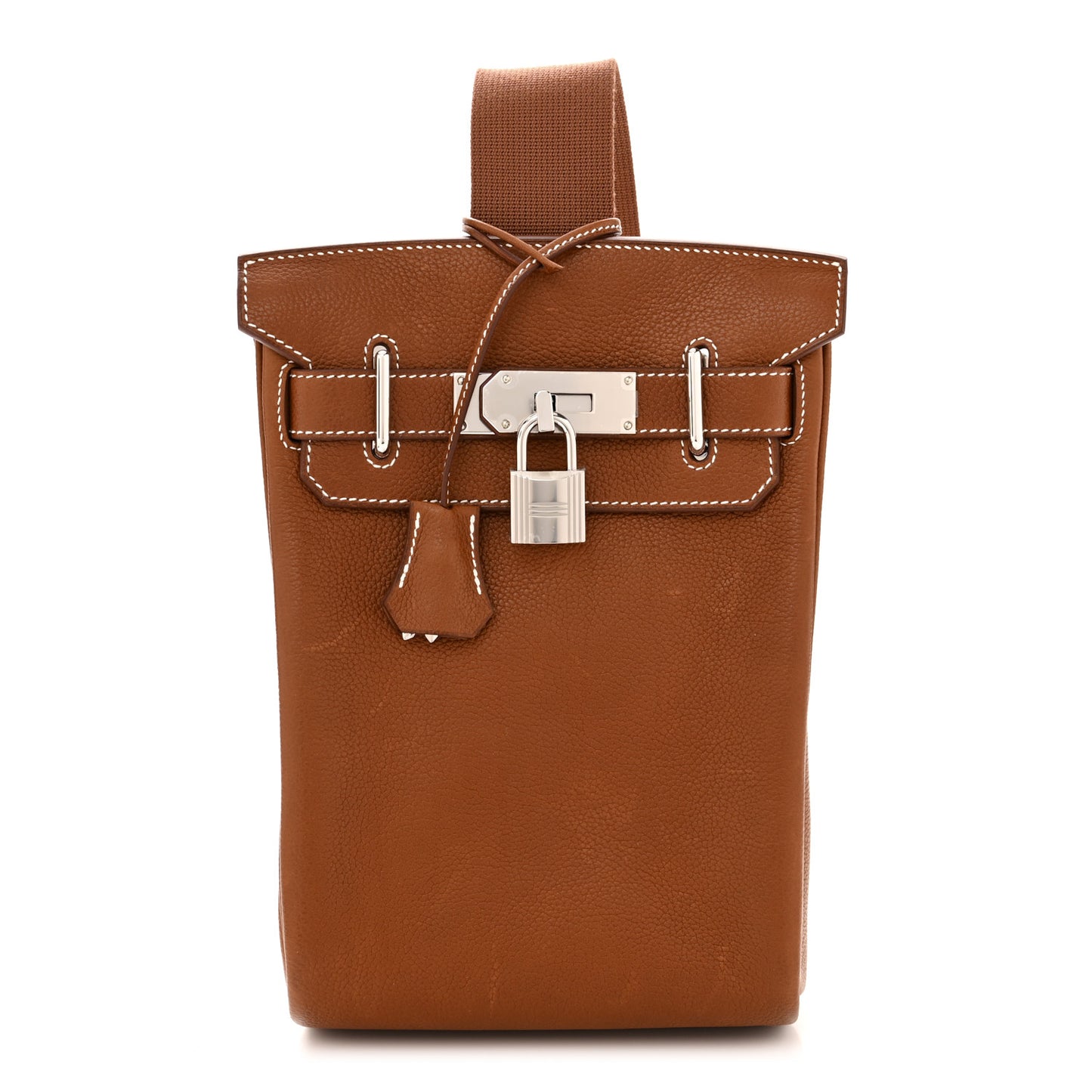 Natural Barenia Faubourg Hac A Dos PM Backpack Fauve