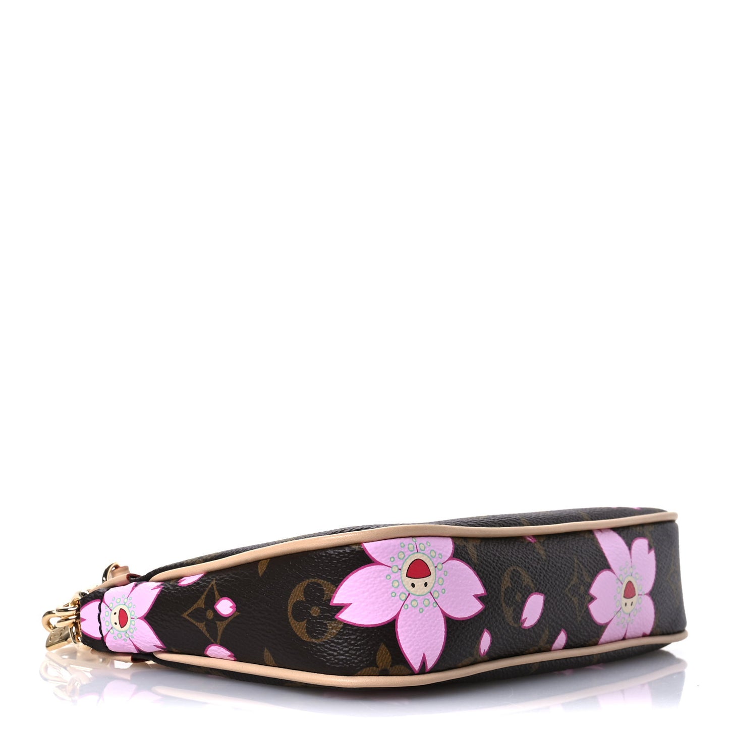 LV X TM Monogram Pochette Accessories Sakura Brown