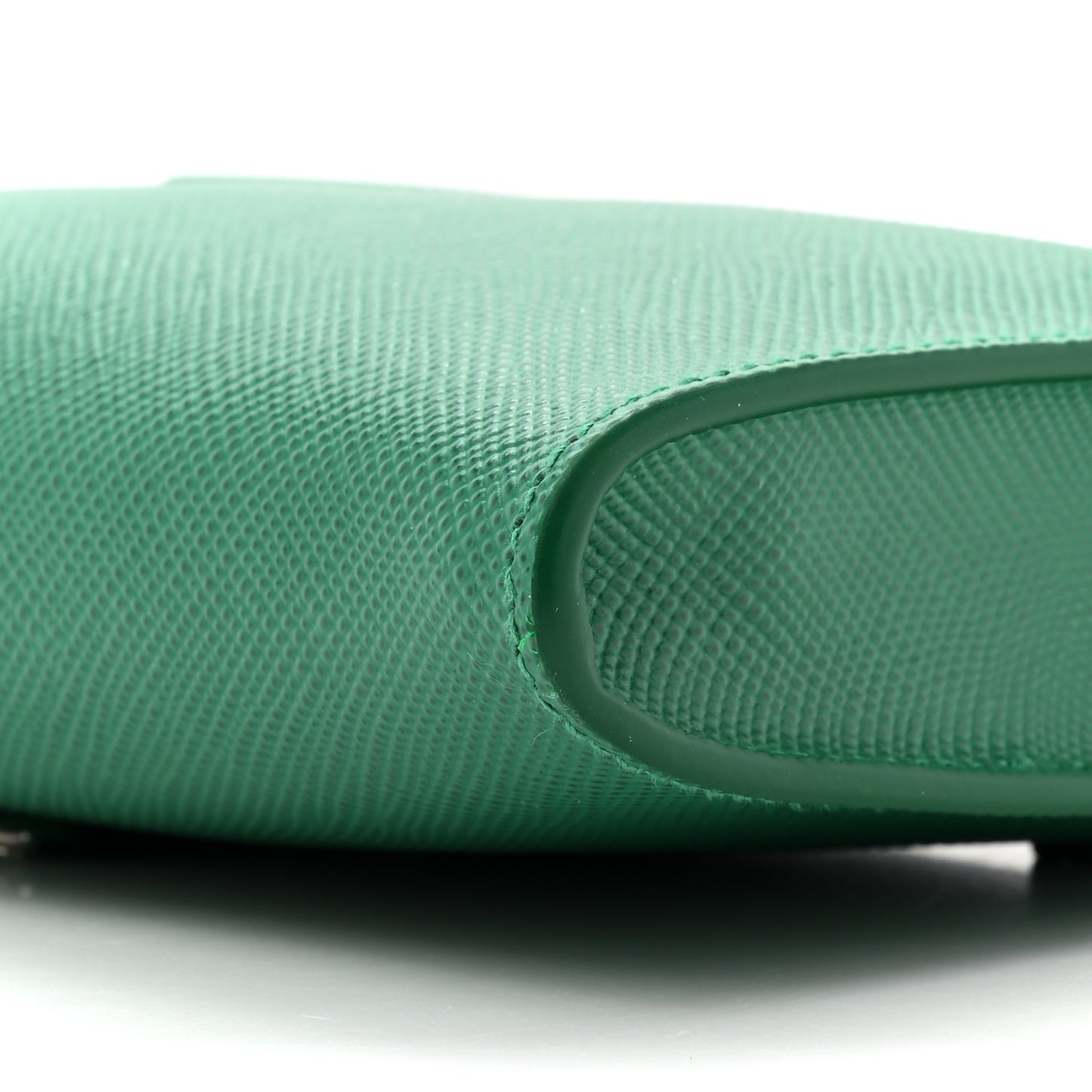 Saffiano Cuir Triangle Logo Crossbody Mango