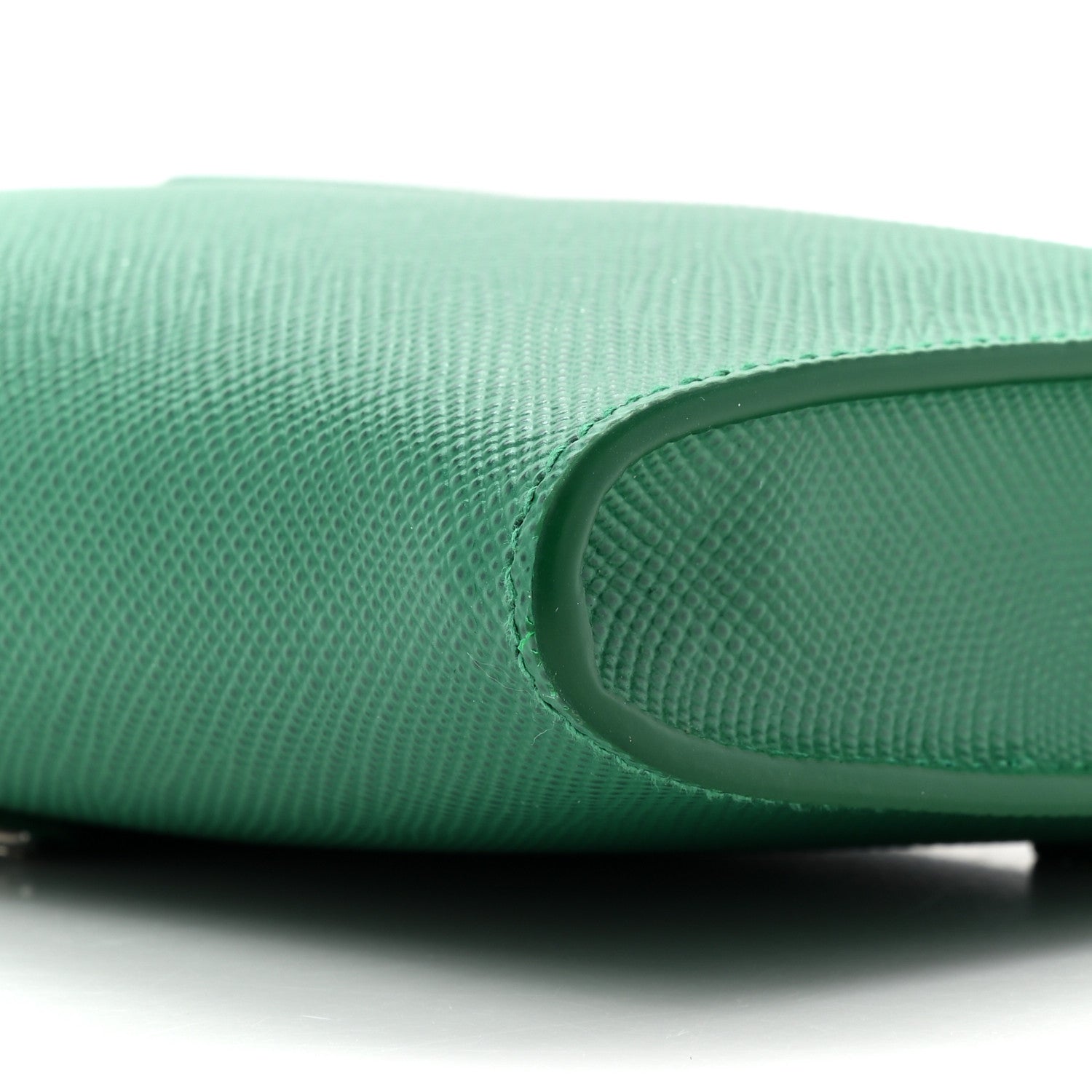 Prada Saffiano Cuir Triangle Logo Crossbody Mango 8 of 10