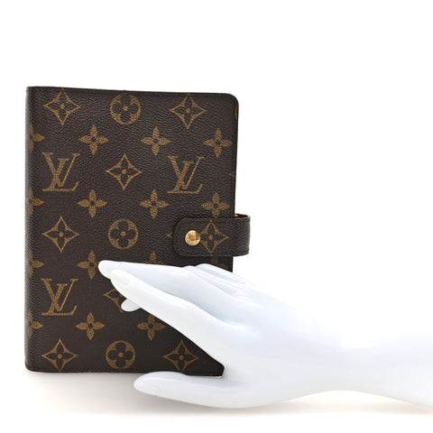Monogram Medium Ring Agenda Cover