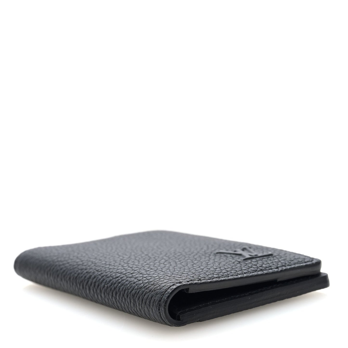 Millesime Calfskin Monogram Pocket Organizer Black