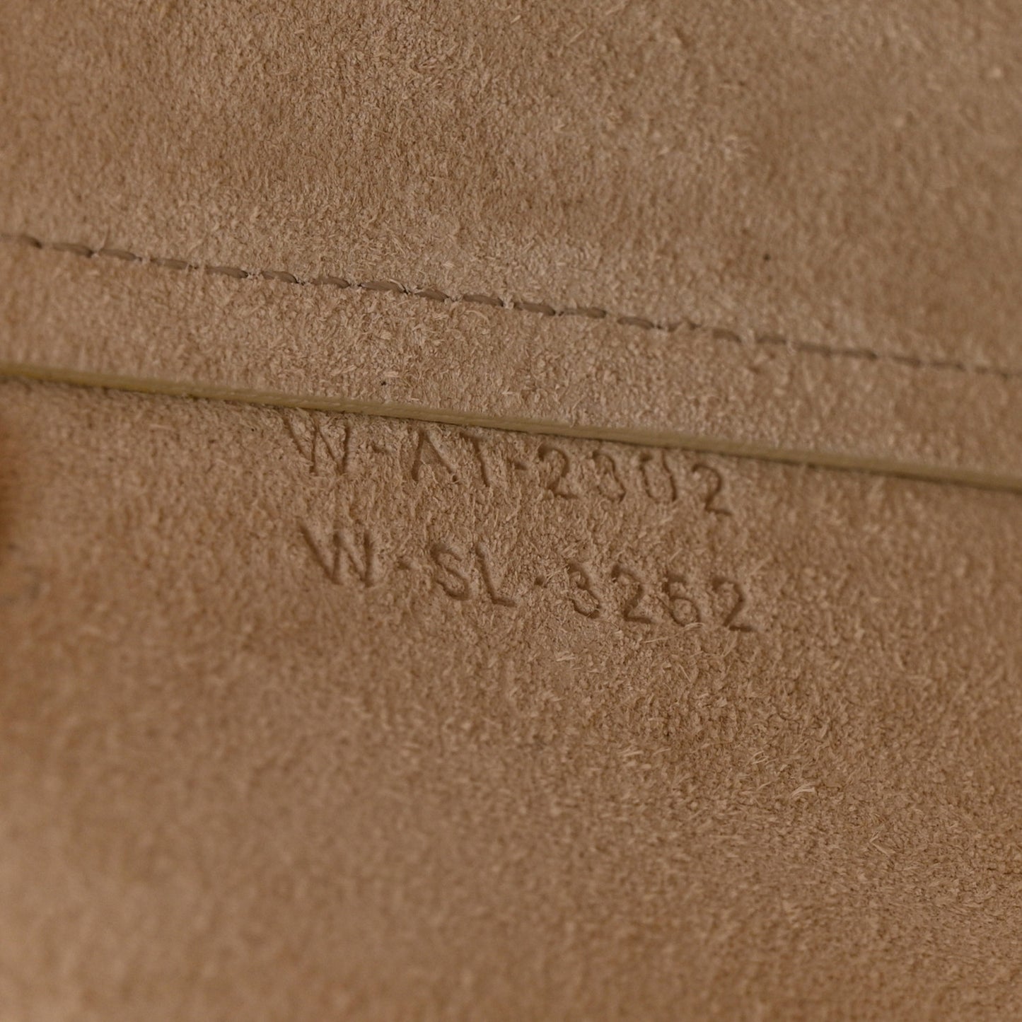 Grained Calfskin Nano Belt Bag Chalk