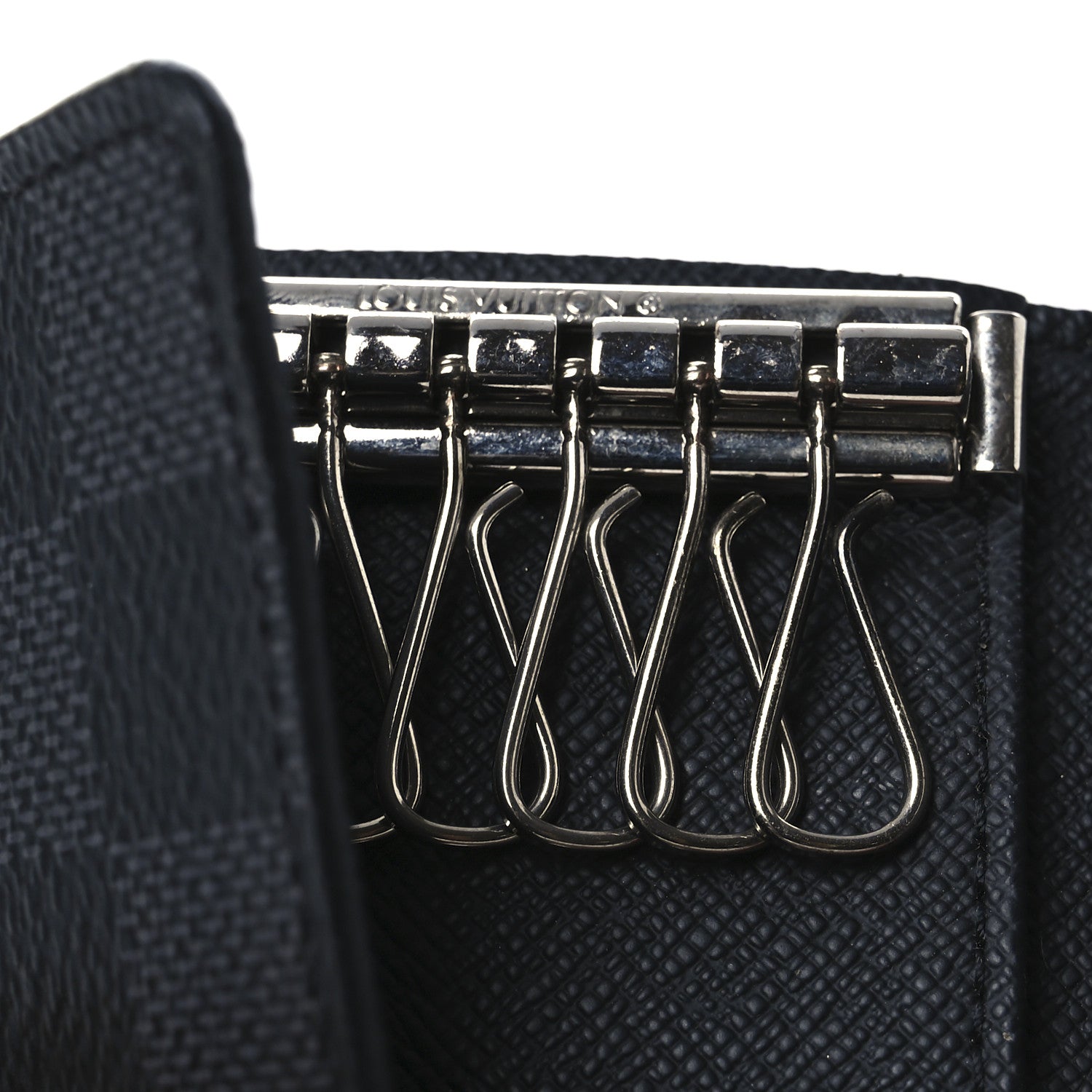 Louis Vuitton Damier Graphite Multicles 6 Key Holder 7 of 7