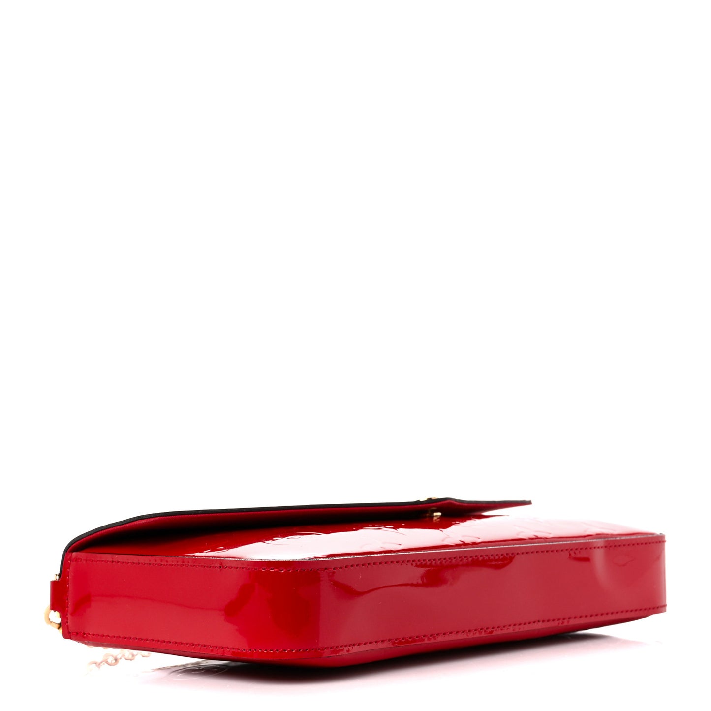 Vernis Felicie Pochette Chain Wallet Cherry