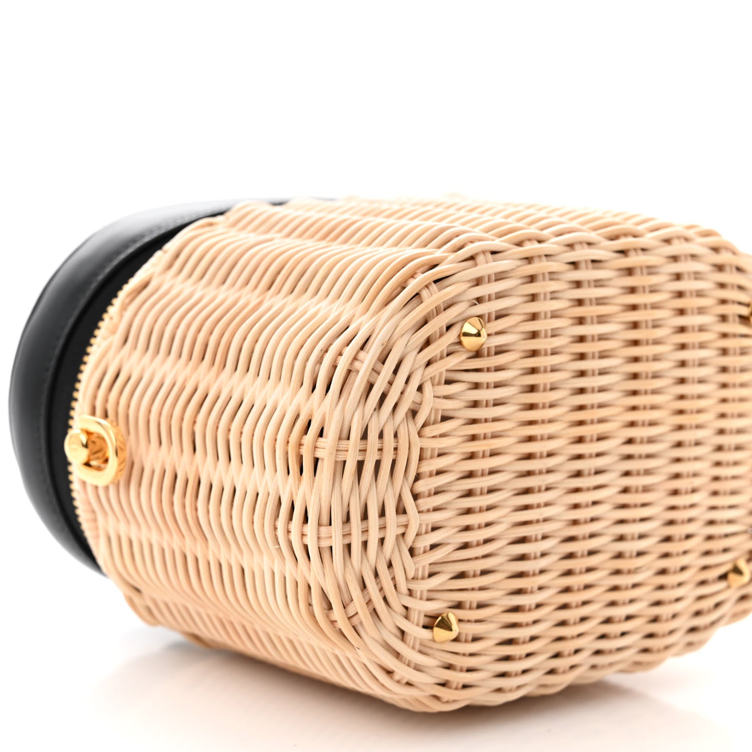 Christian Dior Wicker CD Vanity Black 9 of 10