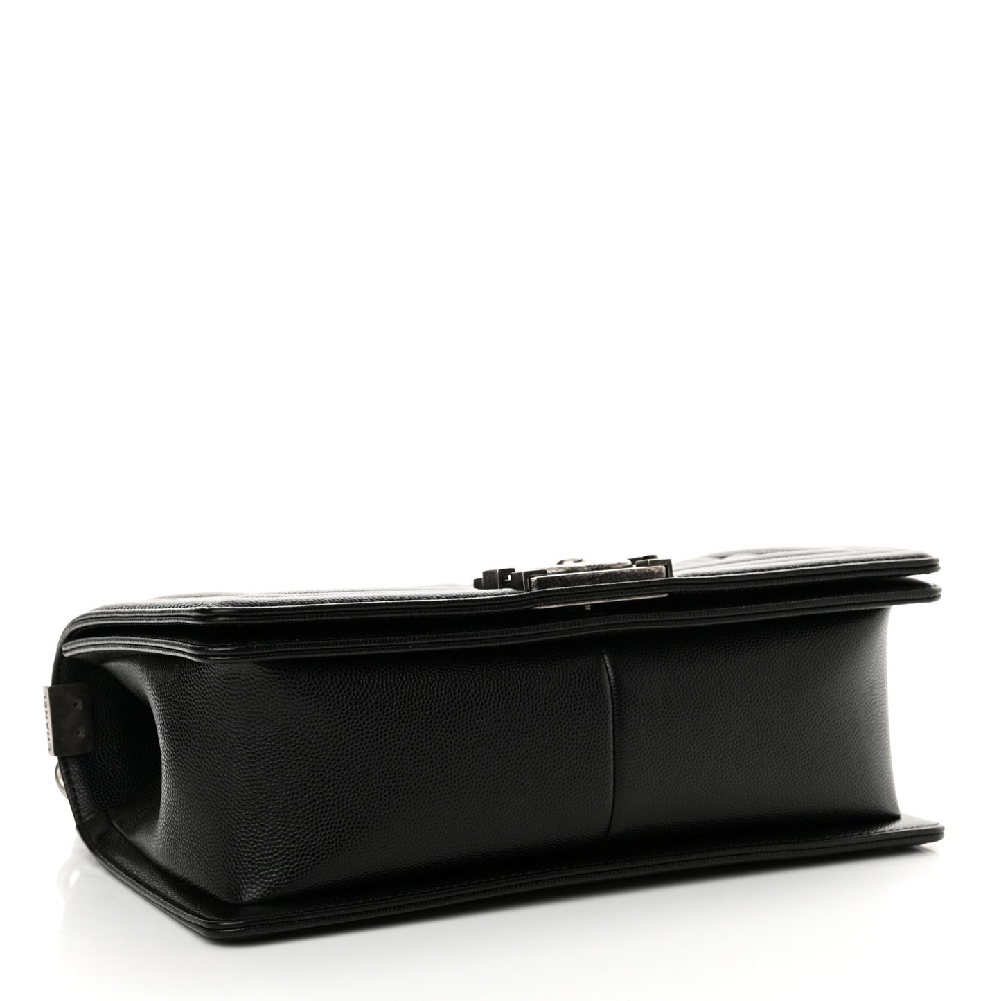 Caviar Quilted Medium Boy Flap Black