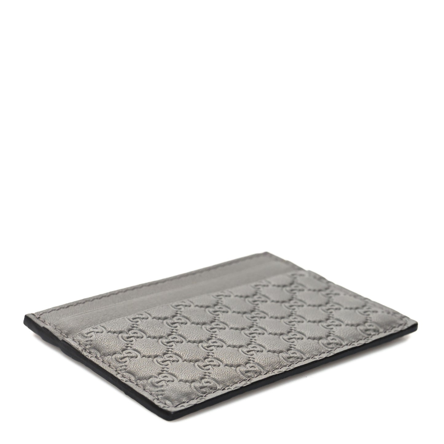 Soft Microguccissima Card Holder Loess