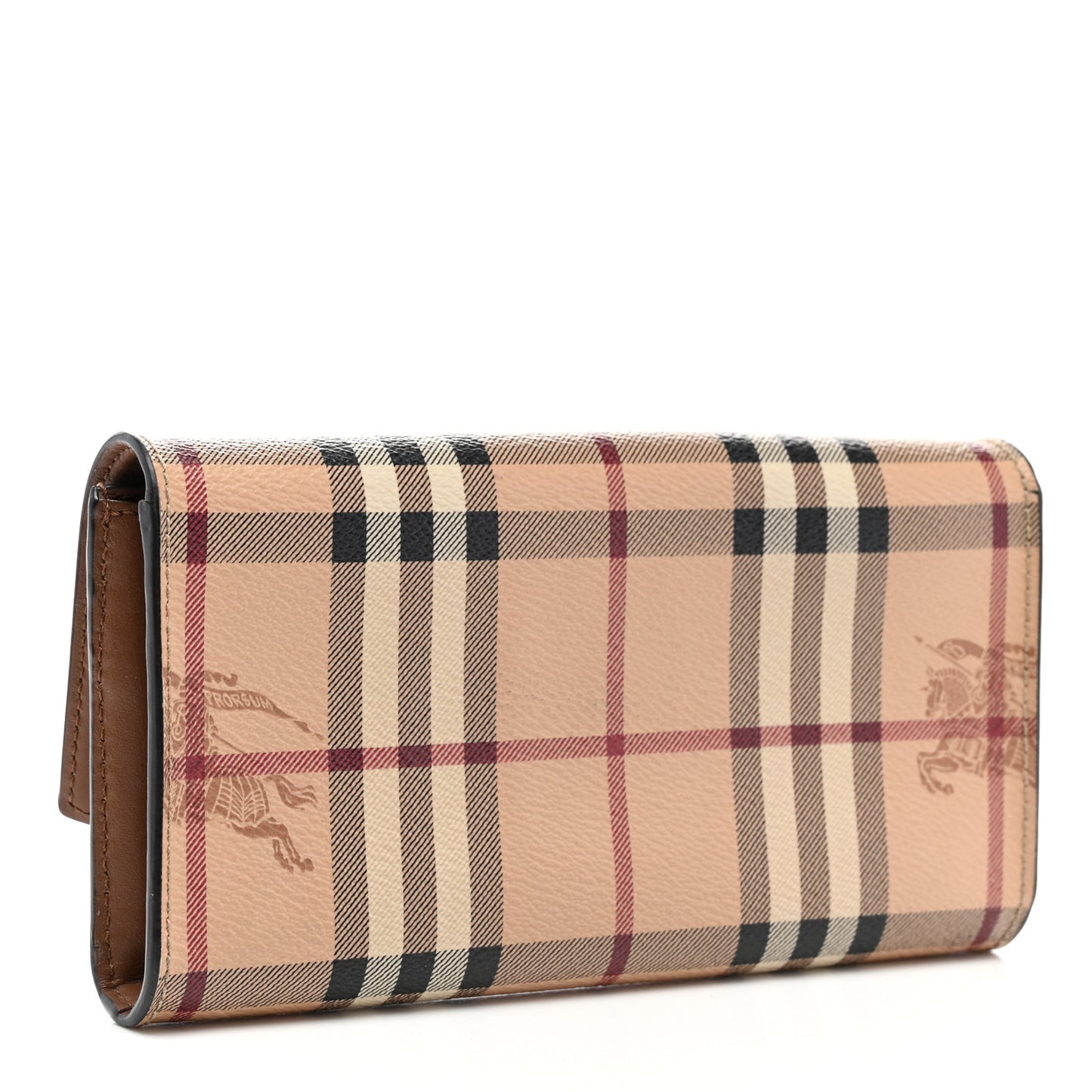Haymarket Check Halton Wallet Tan