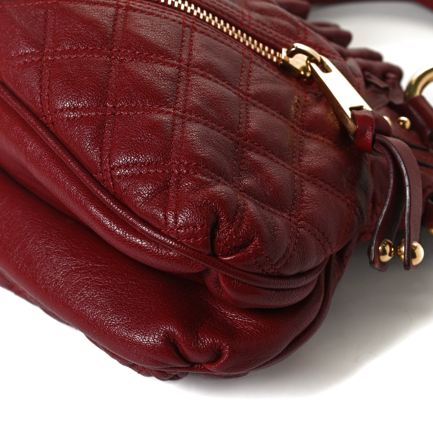 Marc Jacobs Lambskin Quilted Small Cecilia Red 11 of 11