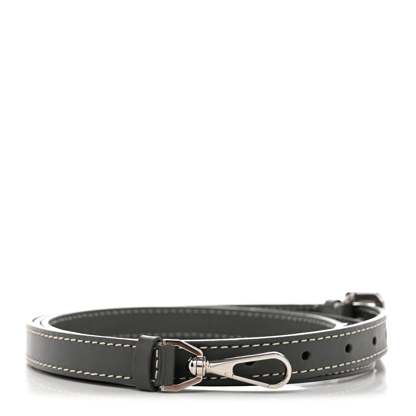 Calfskin Adjustable Shoulder Strap Grey