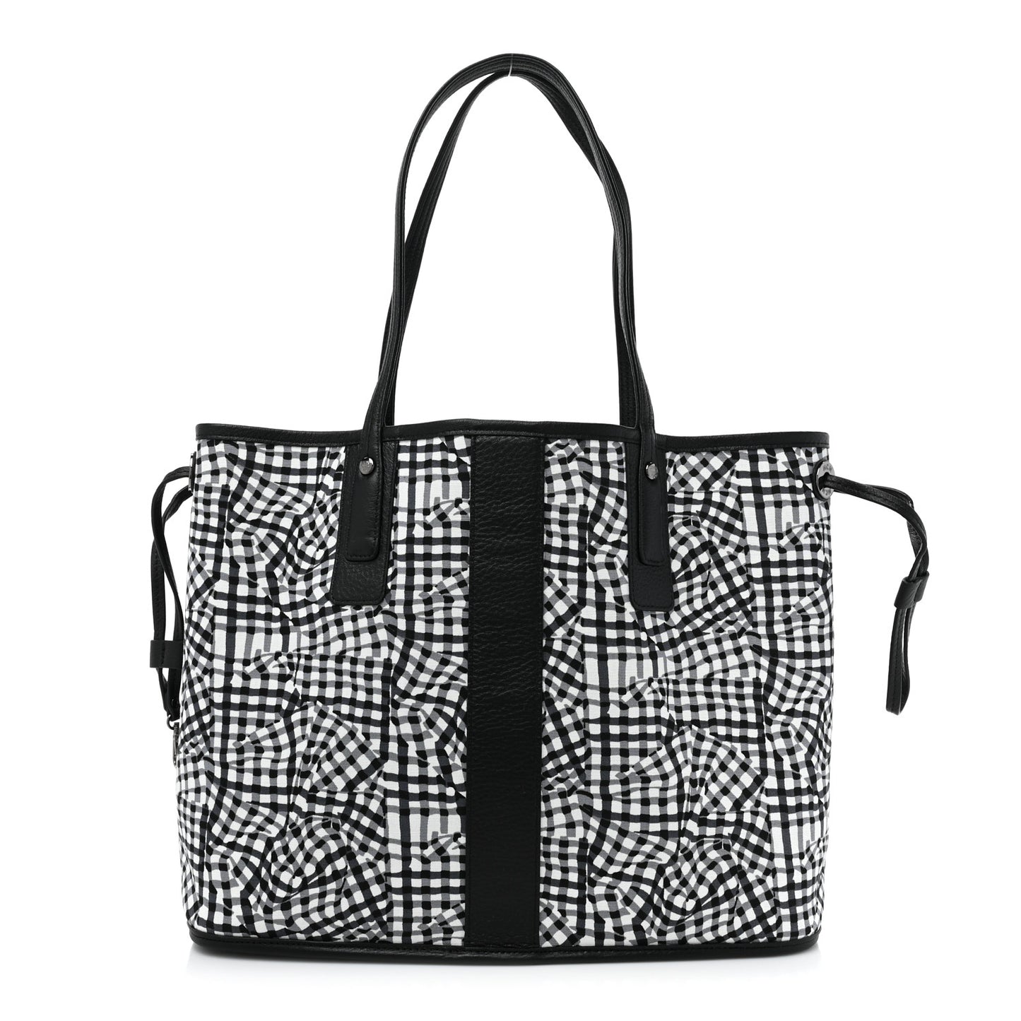 Visetos Medium Liz Reversible Shopper Tote Black