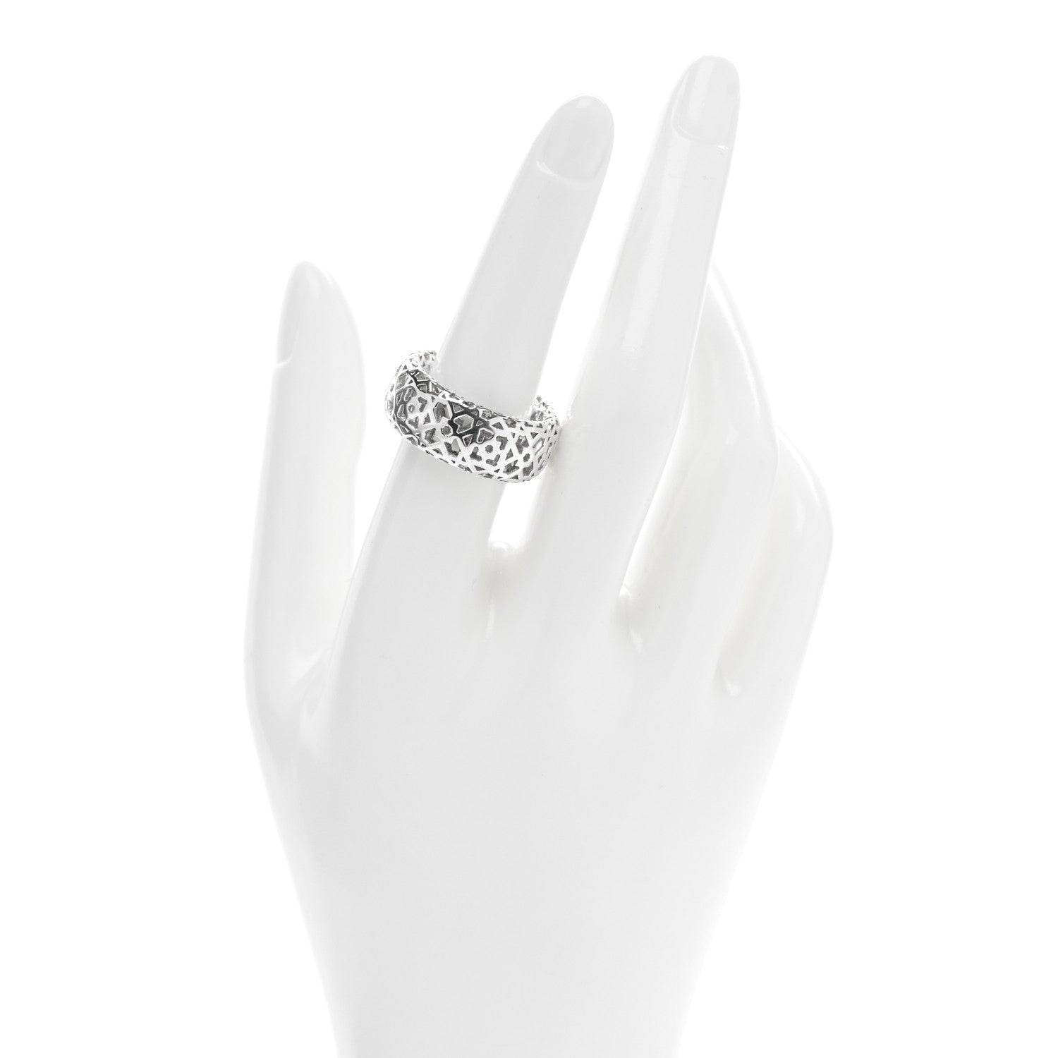 Tiffany Sterling Silver Paloma Picasso Marrakesh Ring 55 7.25 2 of 4