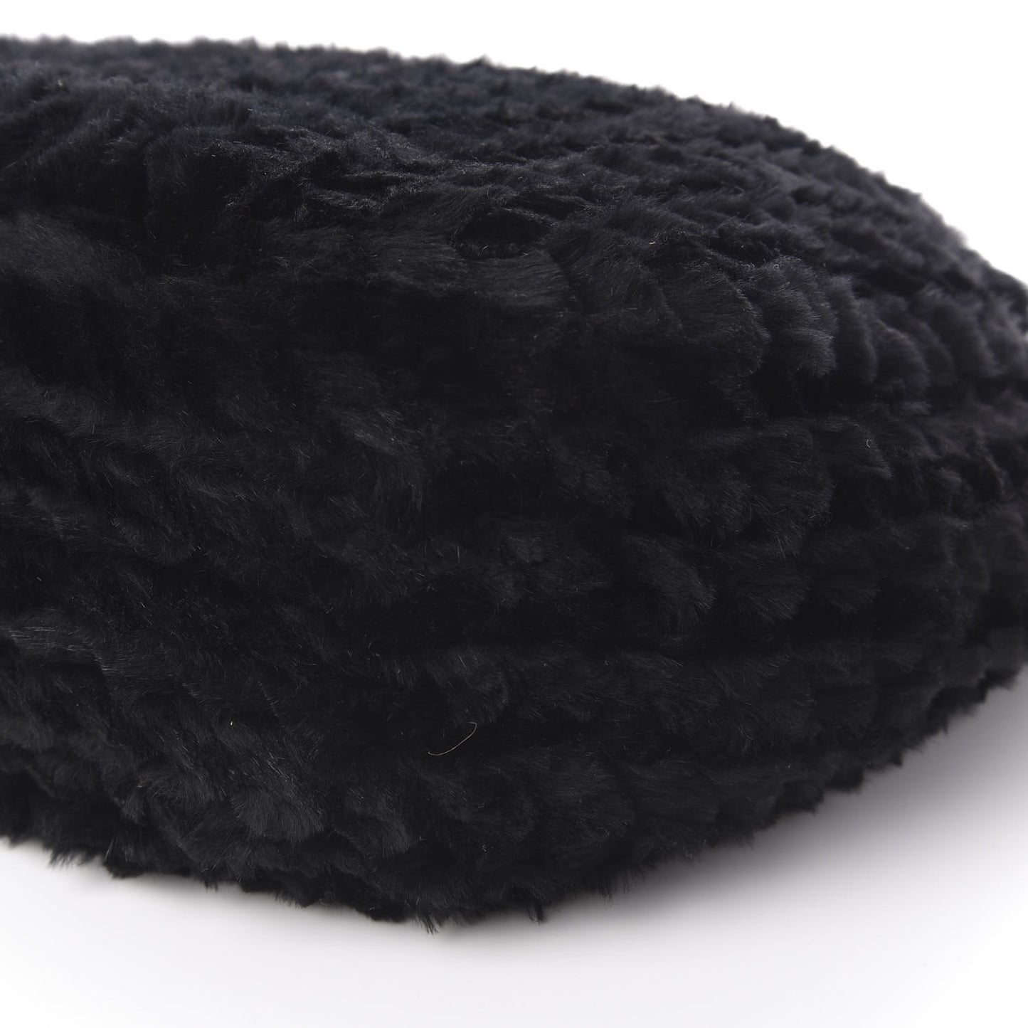 Rabbit Fur Solar Hobo Black