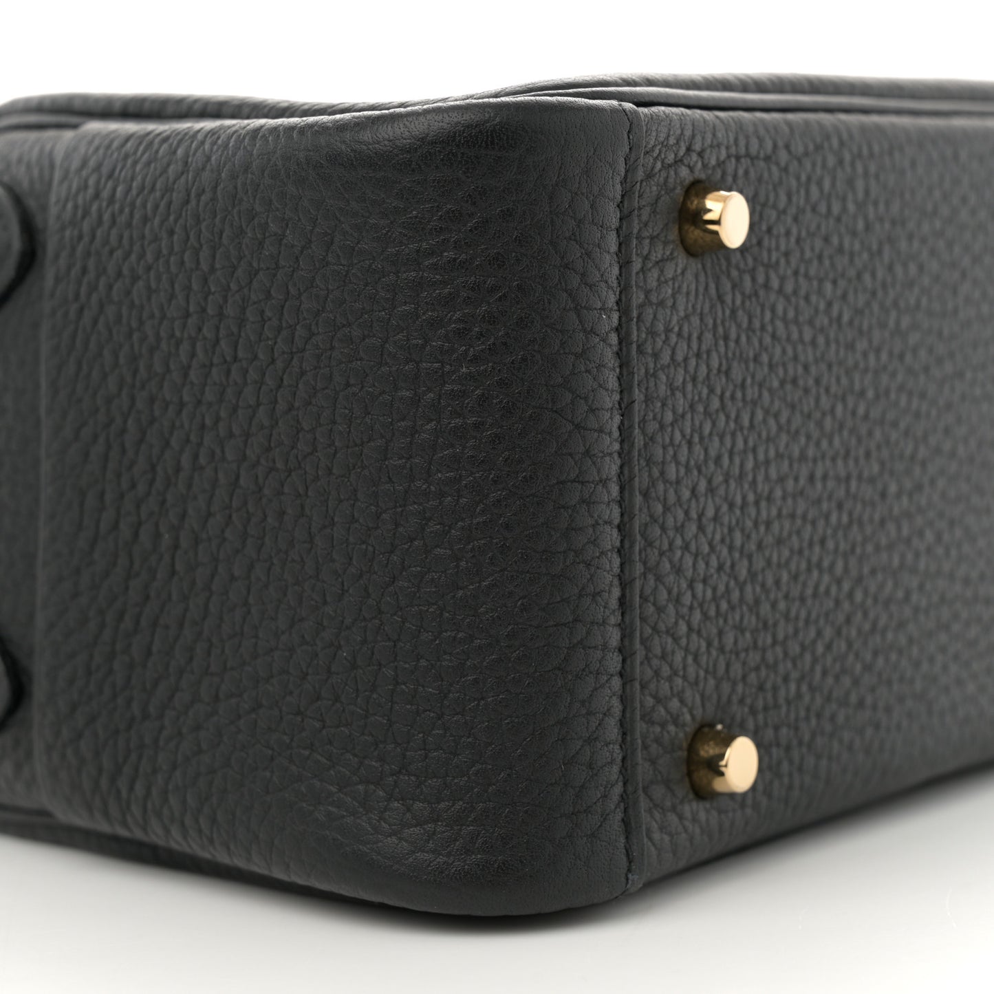 Taurillon Clemence Mini Lindy 20 Black