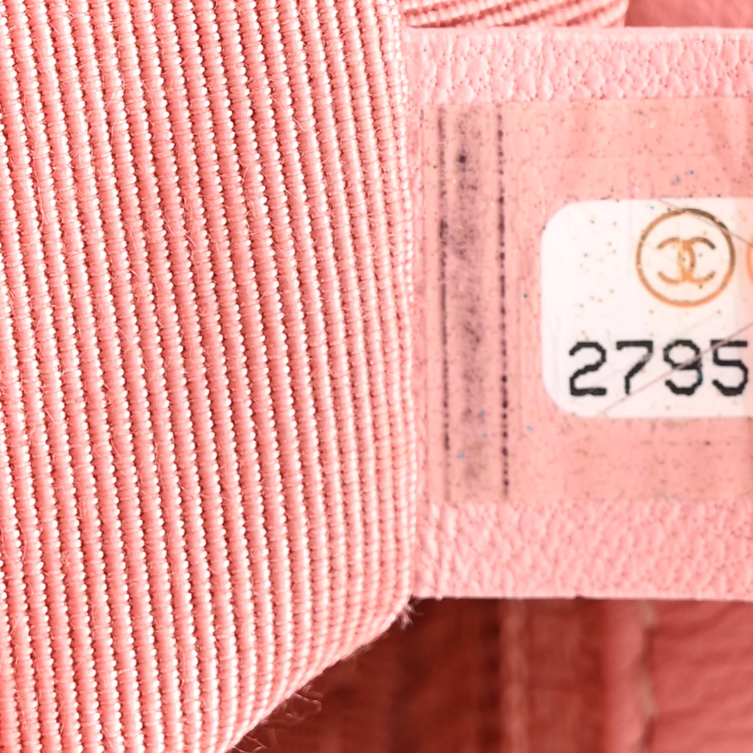 Chanel Tweed Mini Pearl Handle Flap Pink Beige Orange Ecru 7 of 10