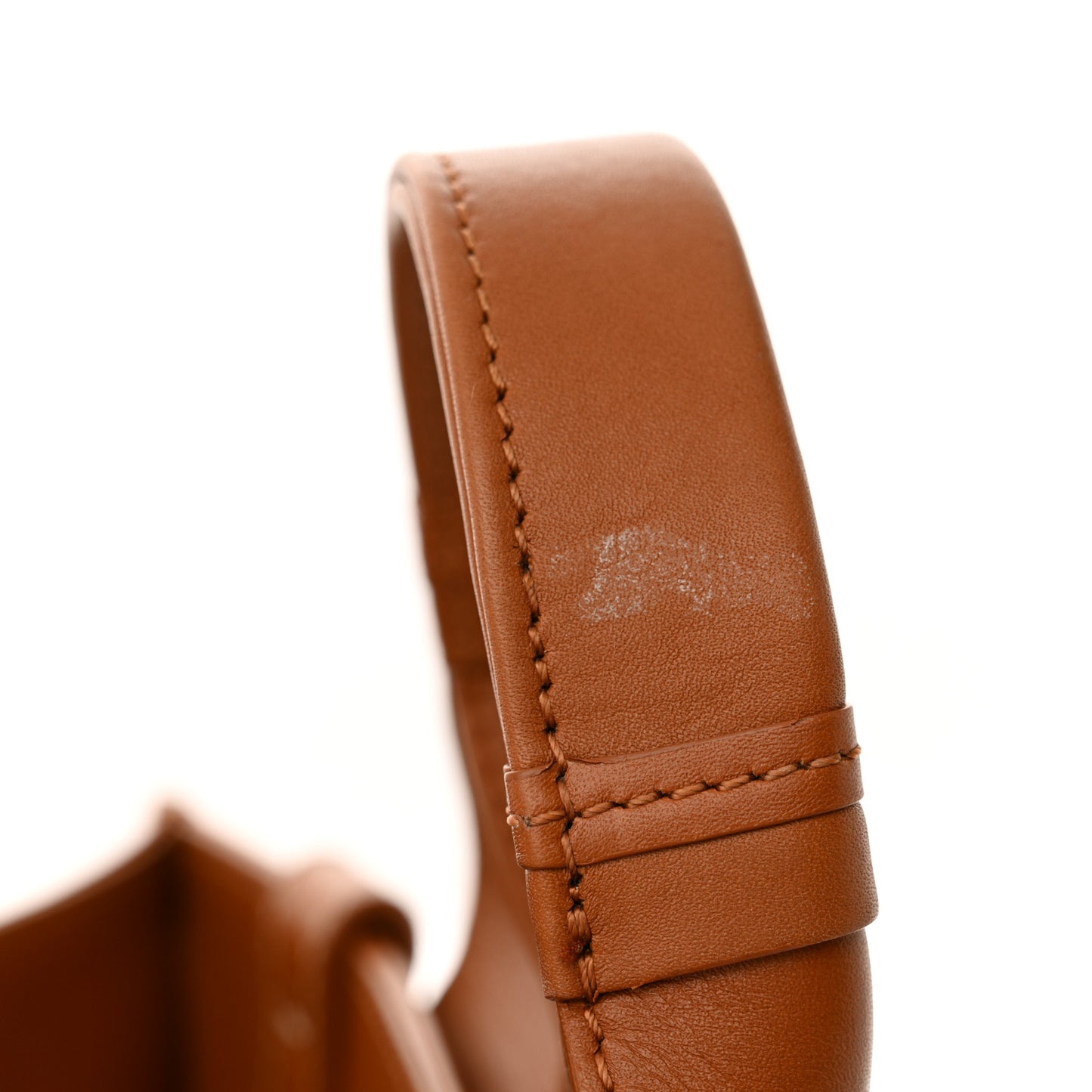 Calfskin Small Woody Tote Caramel