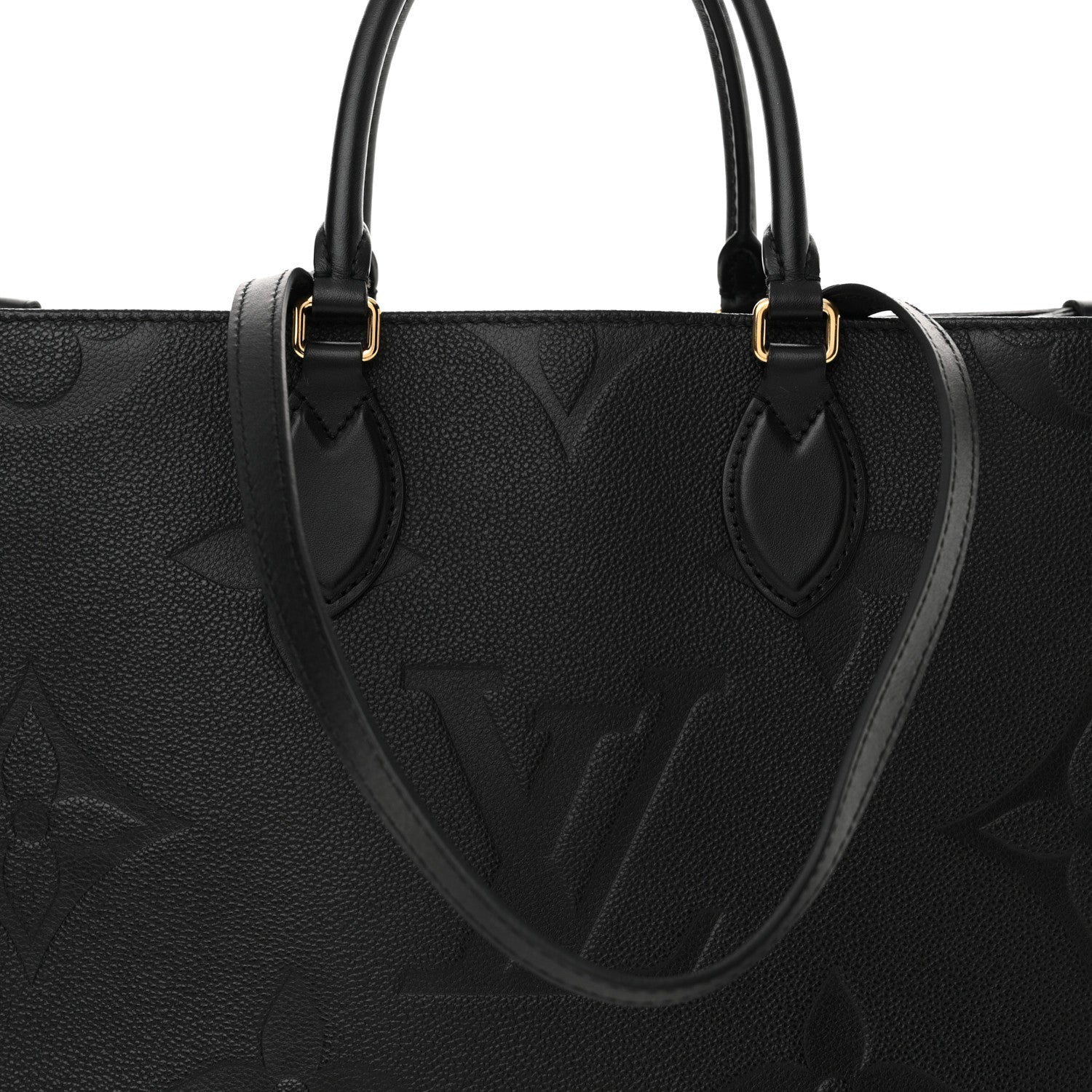Louis Vuitton Empreinte Monogram Giant Onthego MM Black 7 of 12