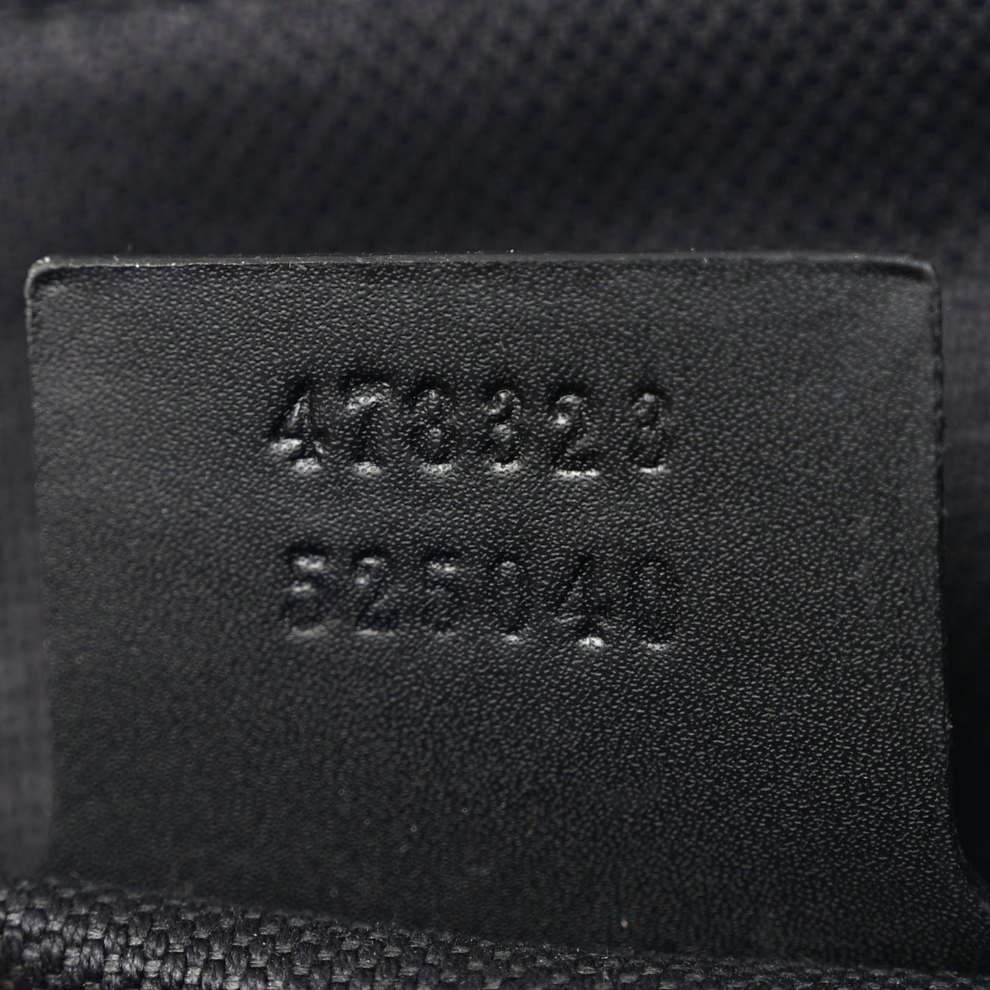 Soft GG Supreme Monogram Appia Calfskin Web Large Carry On Duffle Bag Black Grey