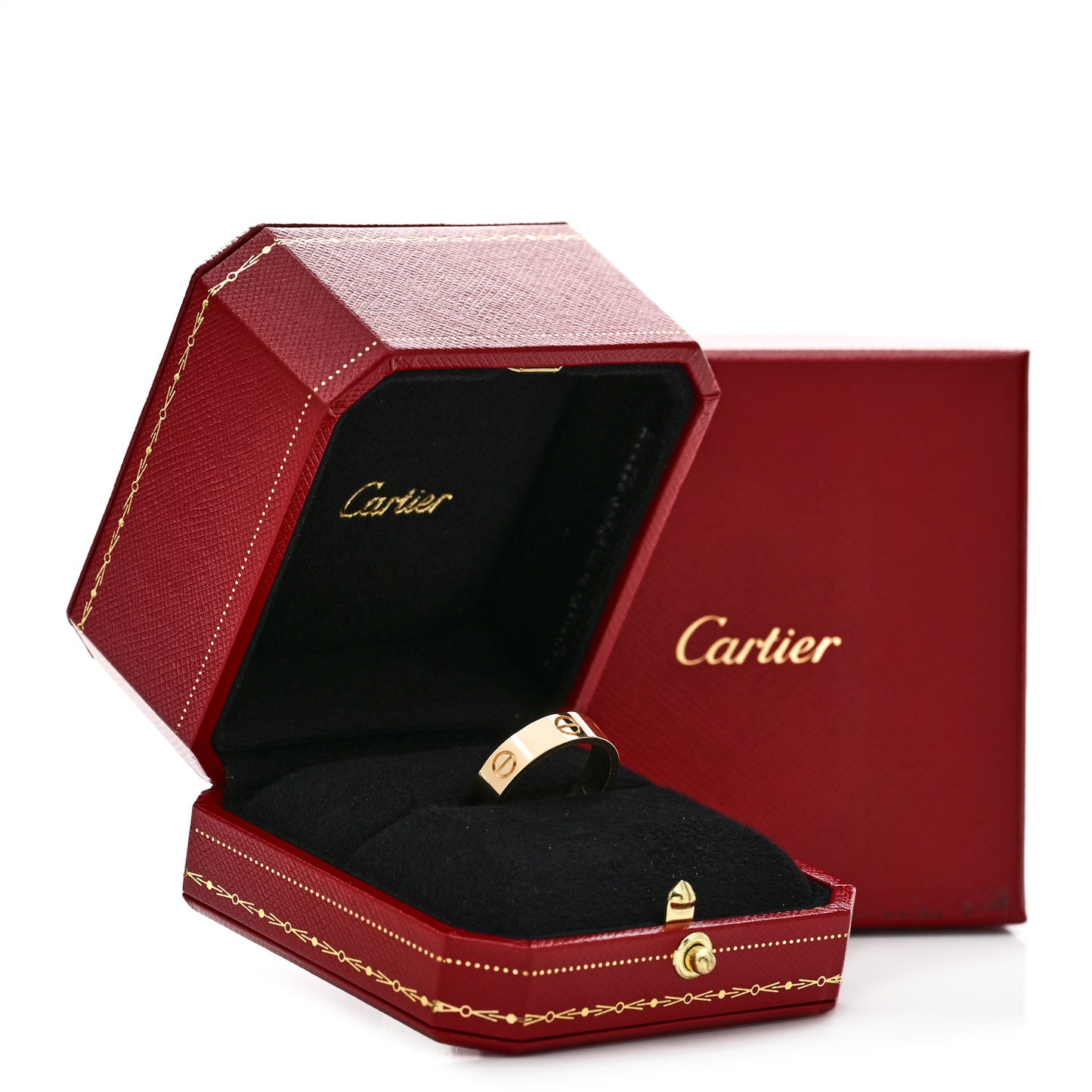 18K Yellow Gold 5.5mm LOVE Ring 59 8.75