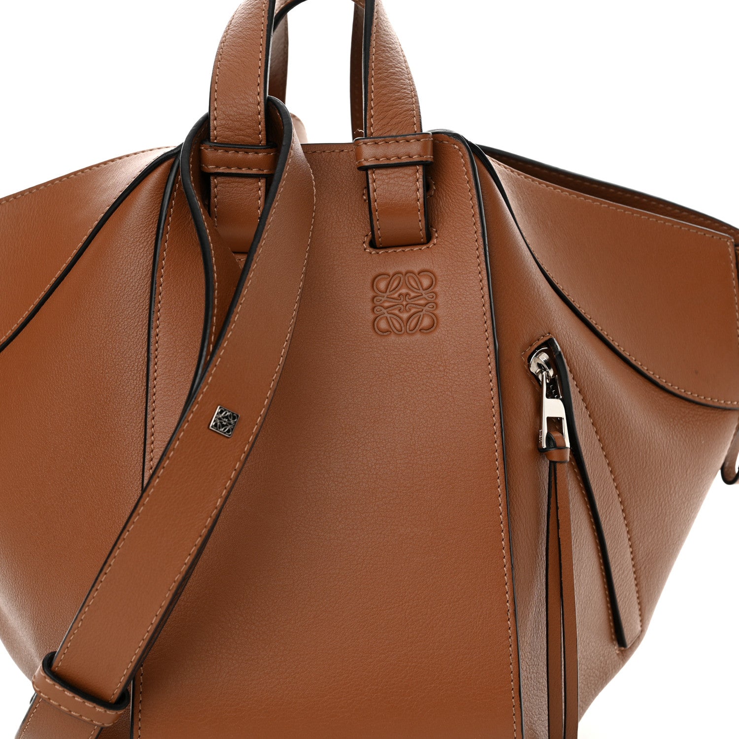 Loewe Calfskin Small Hammock Shoulder Bag Tan 8 of 13