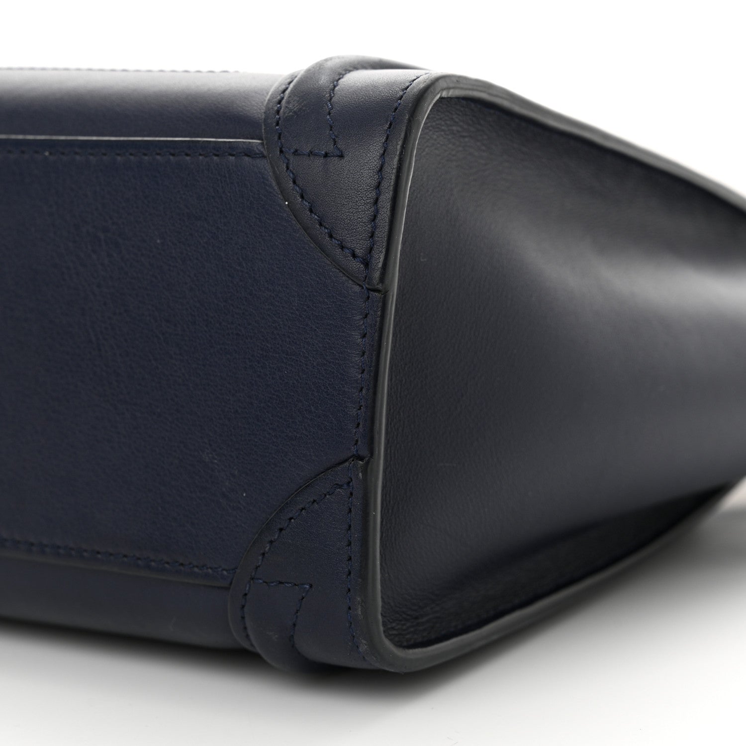 Celine Smooth Calfskin Nano Luggage Ink 10 of 15