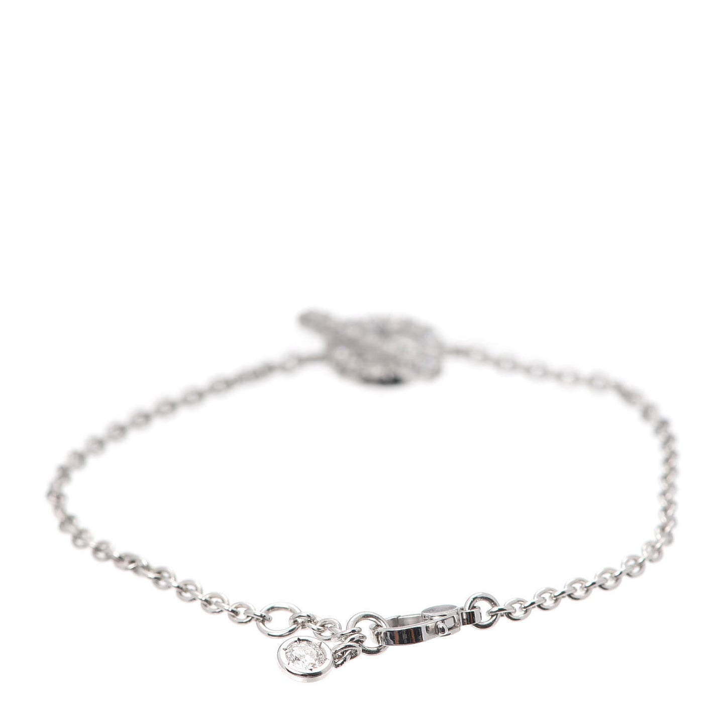 18K White Gold Diamond Finesse Bracelet SH