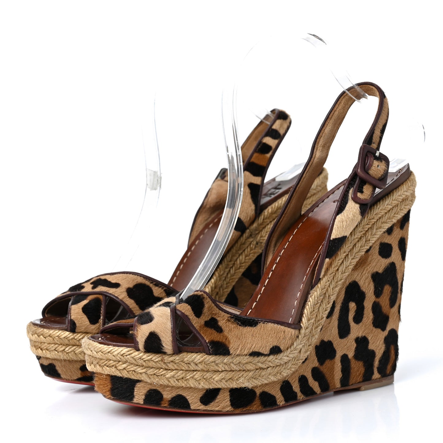 Pony Hair Tigresse 140 Espadrille Wedges 41