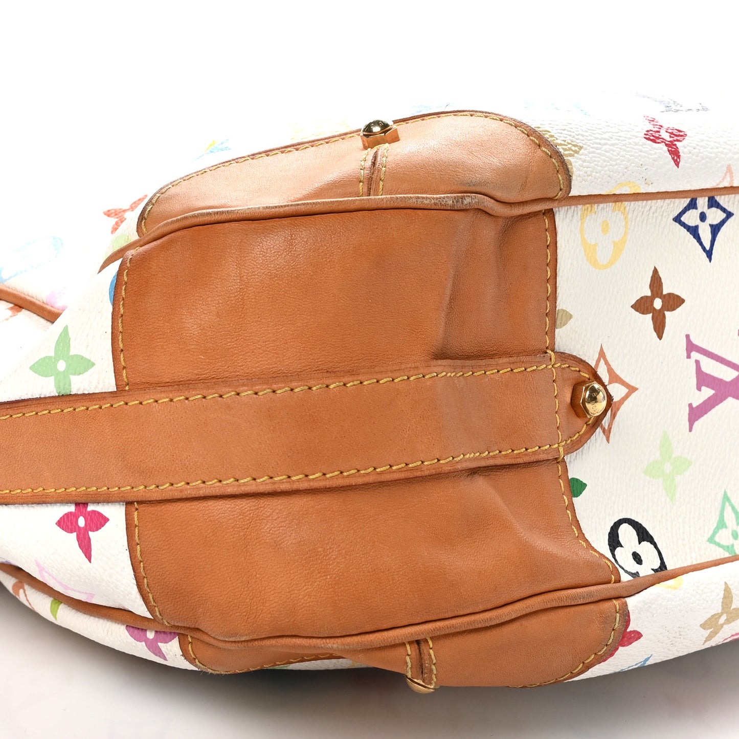 Monogram Multicolor Greta White