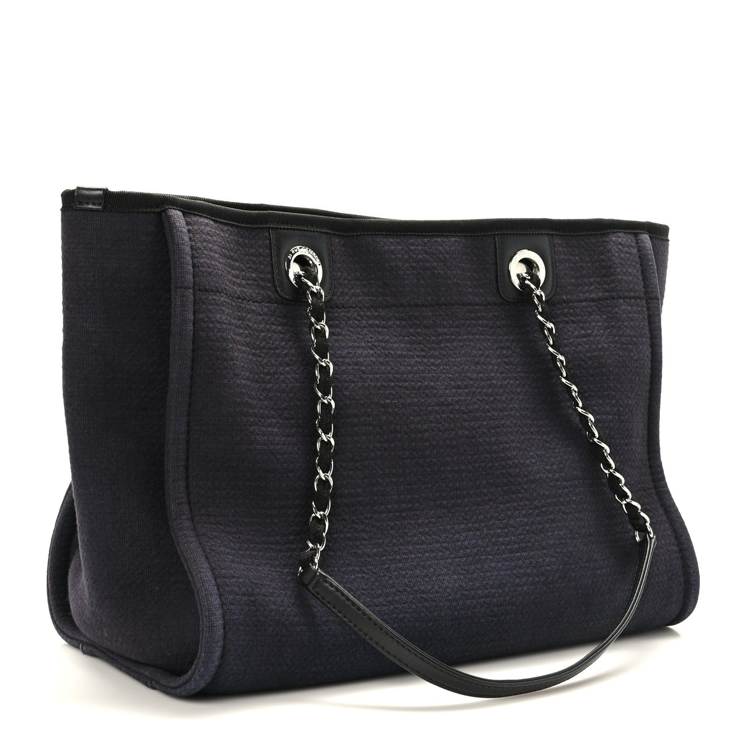 Mixed Fibers Small Deauville Tote Black