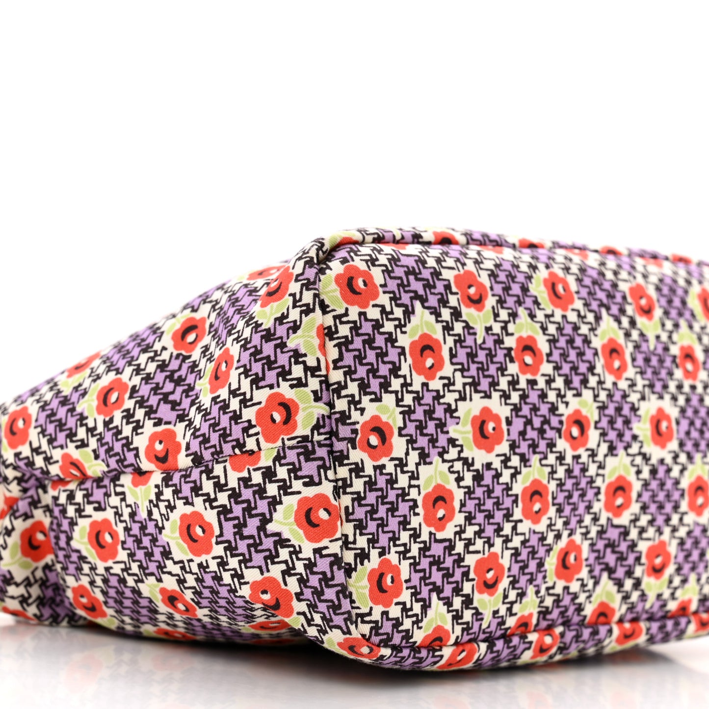 Tessuto Nylon Stampato Mini Spirit Cire Bag Lilla Dis Retro