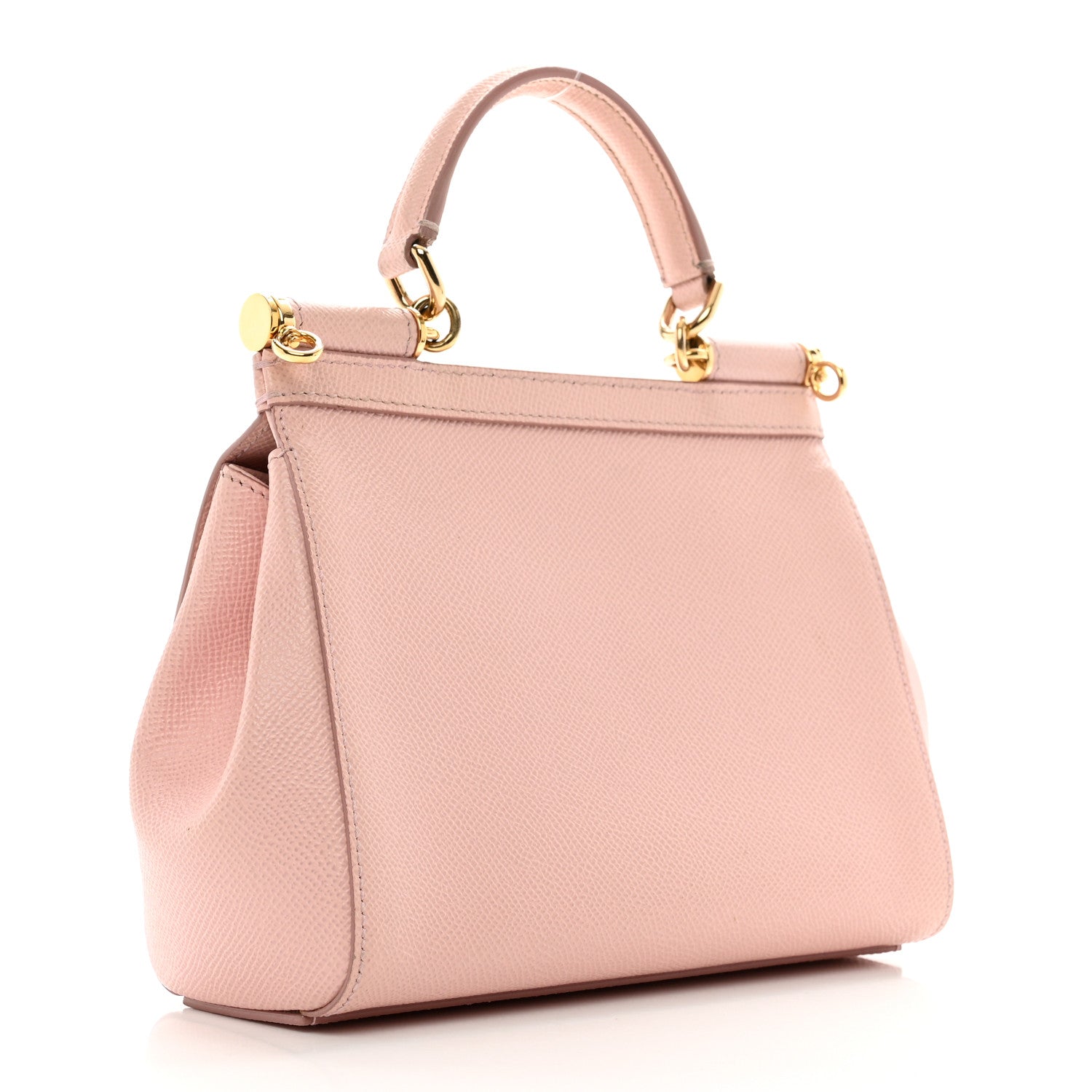 Dolce & Gabbana Dauphine Small Miss Sicily Satchel Rose Carne 3 of 12