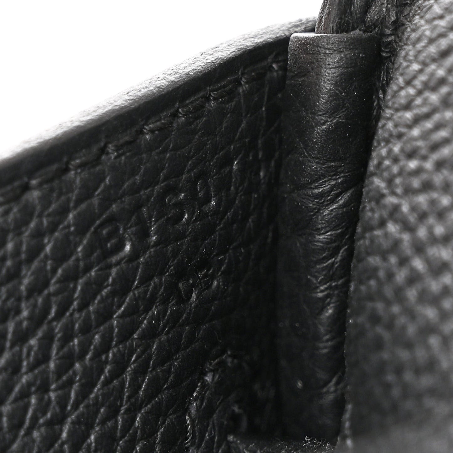 Togo Toile HAC Travel Birkin 40 Black